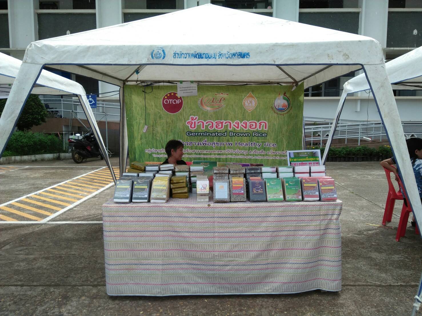 “โครงการตลาดนัดชุมชน ไทยช่วยไทย คนไทยยิ้มได้”
