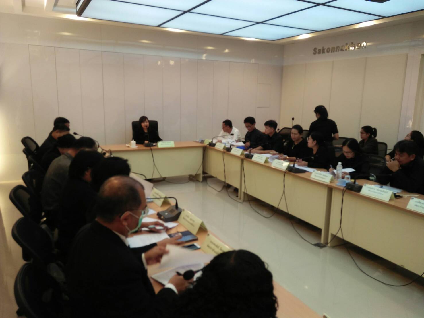 ประชุมผู้บริหารและนักวิชาการพัฒนาชุมชนจังหวัดสกลนคร ประจำเดือนสิงหาคม 2560 ครั้งที่ 8/2560