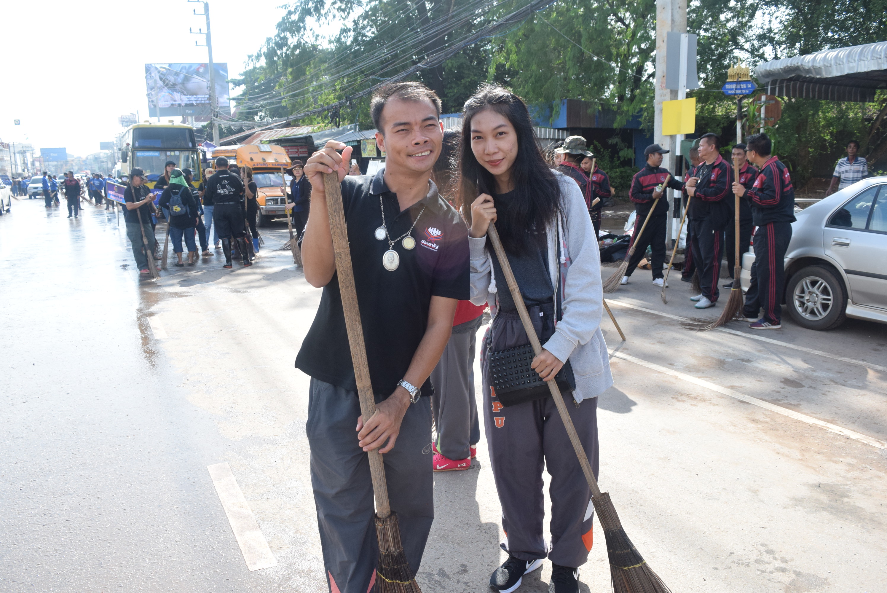 วันที่ 2 สิงหาคม 2560 Big Cleaning Day วันทำความสะอาดครั้งใหญ่ จังหวัดสกลนคร
