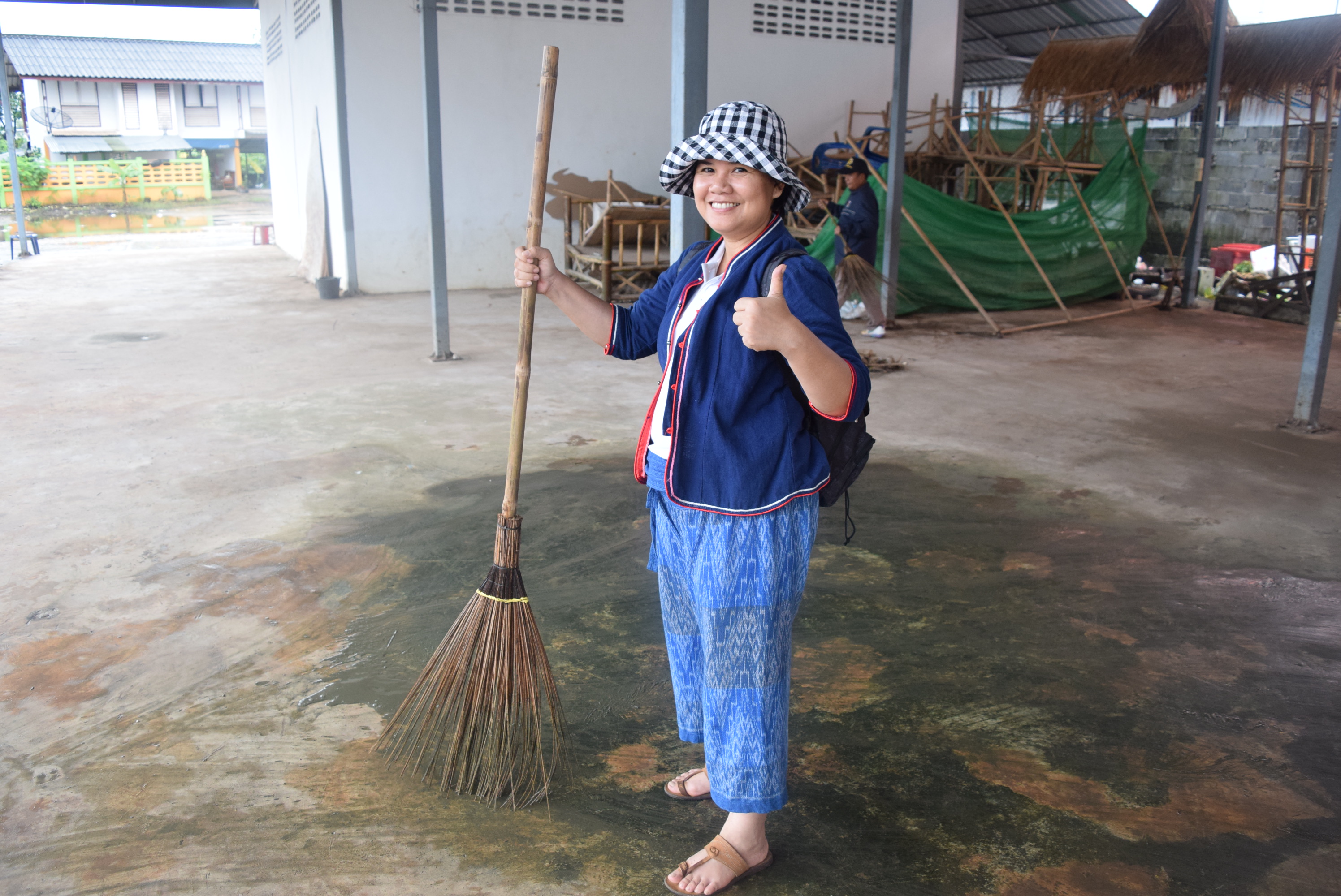 วันที่ 5 สิงหาคม 2560  กิจกรรม “ล้างบ้าน ย้อมเมือง Big Cleaning Day” จังหวัดสกลนคร