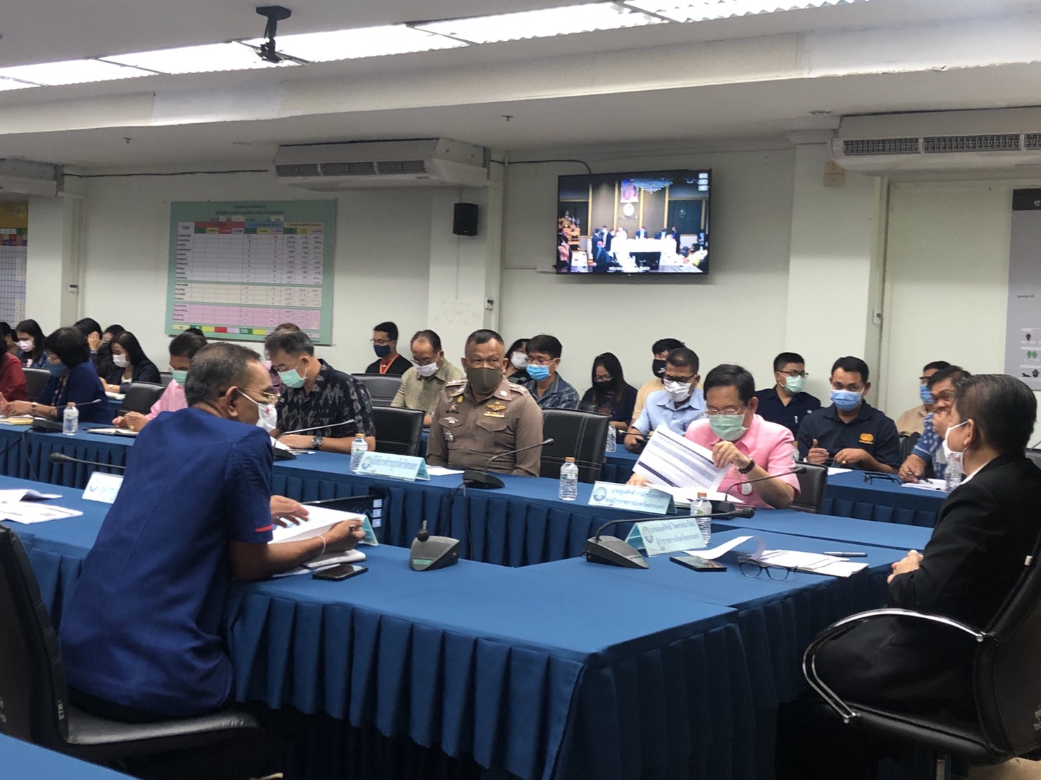 พช.สกลนคร ร่วมประชุมชี้แจงแนวทางการเสนอโครงการภายใต้กรอบนโยบายฟื้นฟูเศรษฐกิจและสังคมของประเทศ ผ่านระบบวีดิทัศน์ทางไกล (Video Conference)
