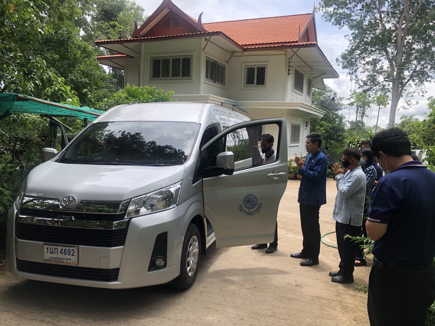 ผู้ตรวจราชการกรมการพัฒนาชุมชน ตรวจติดตามการดำเนินงานพัฒนาชุมชน ในเขตพื้นที่จังหวัดสกลนคร