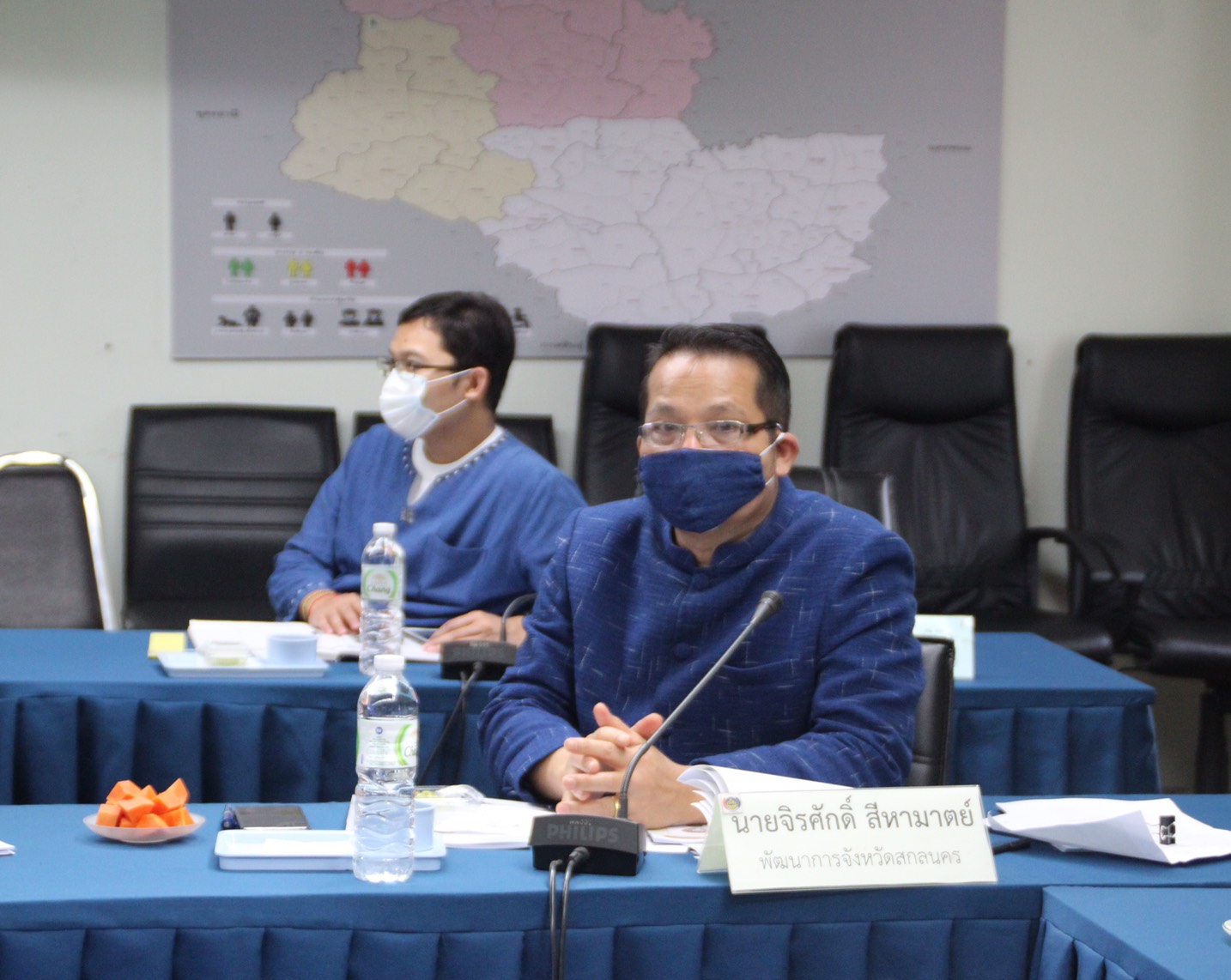 พช.สกลนคร รับการตรวจราชการของผู้ตรวจราชการกรมการพัฒนาชุมชน ประจำเดือนมิถุนายน 2563