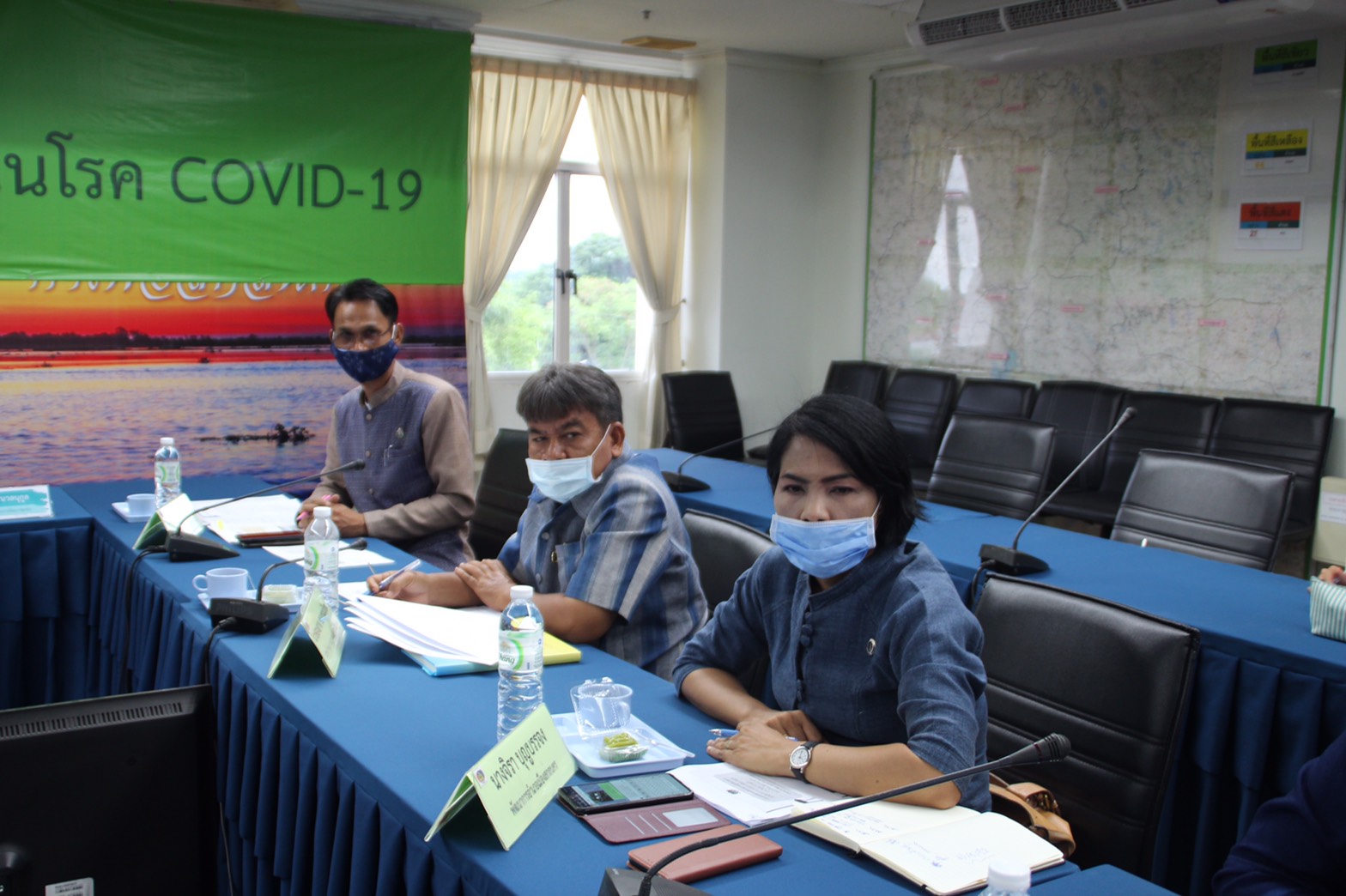พช.สกลนคร รับการตรวจราชการของผู้ตรวจราชการกรมการพัฒนาชุมชน ประจำเดือนมิถุนายน 2563