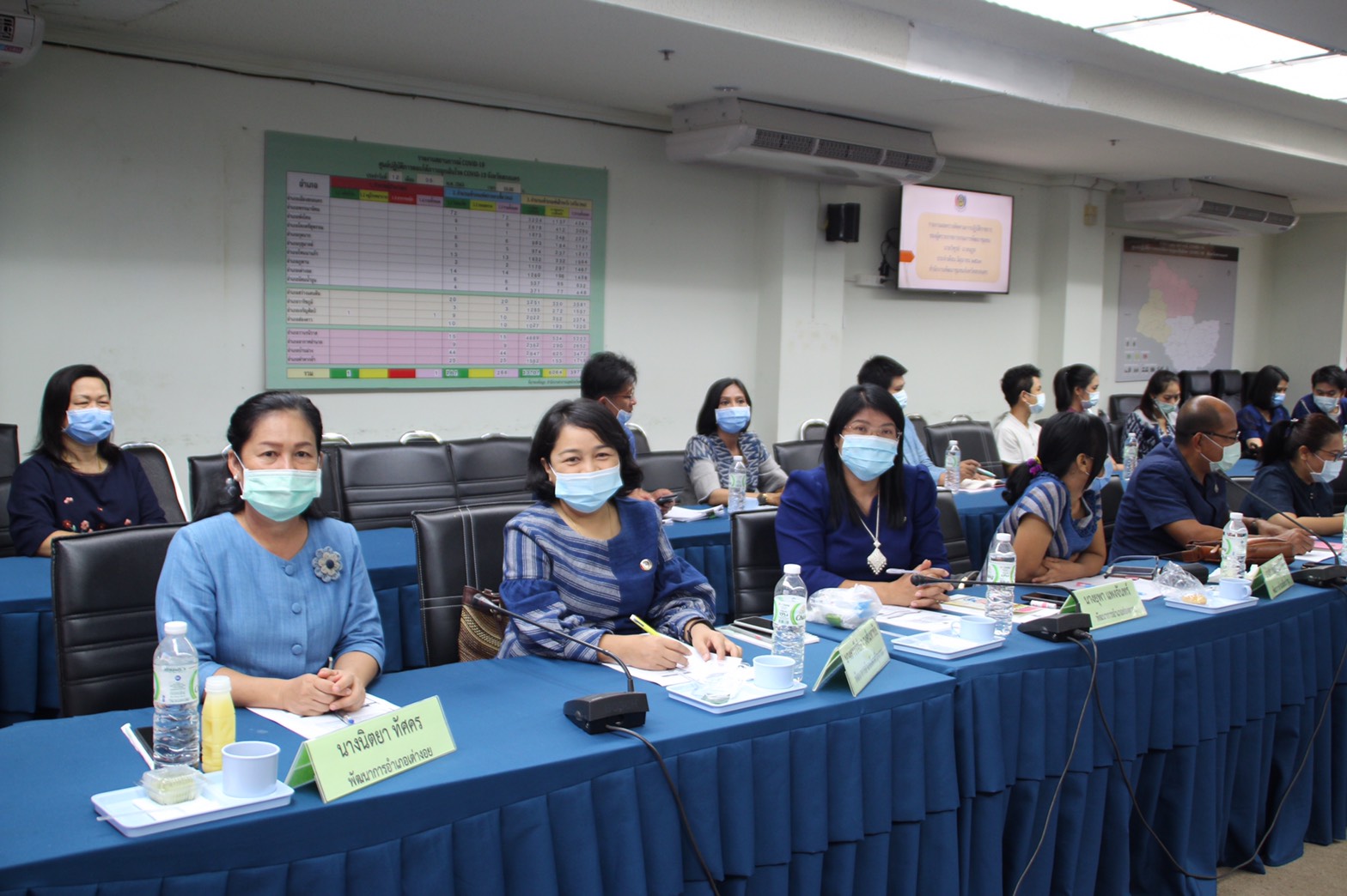พช.สกลนคร รับการตรวจราชการของผู้ตรวจราชการกรมการพัฒนาชุมชน ประจำเดือนมิถุนายน 2563