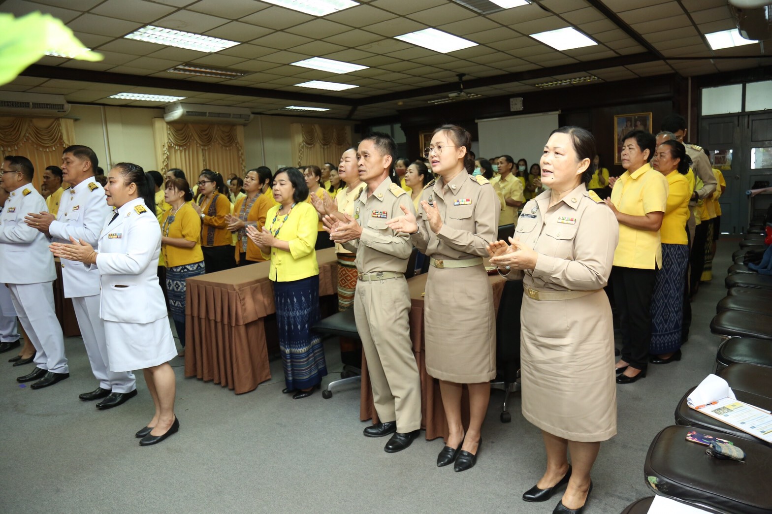พช.สกลนคร จัดกิจกรรมวันก่อตั้งกรมการพัฒนาชุมชน ครบรอบ 58 ปี