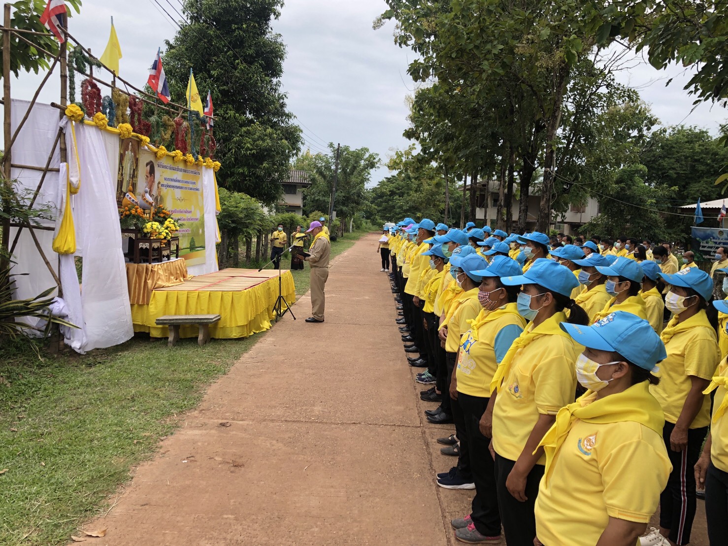 พช.สกลนคร จัดกิจกรรมน้อมรำลึกเนื่องในวันคล้ายวันสวรรคต พระบาทสมเด็จพระบรมชนกาธิเบศร มหาภูมิพลอดุลยเดชมหาราช บรมนาถบพิตร 13 ตุลาคม 2563