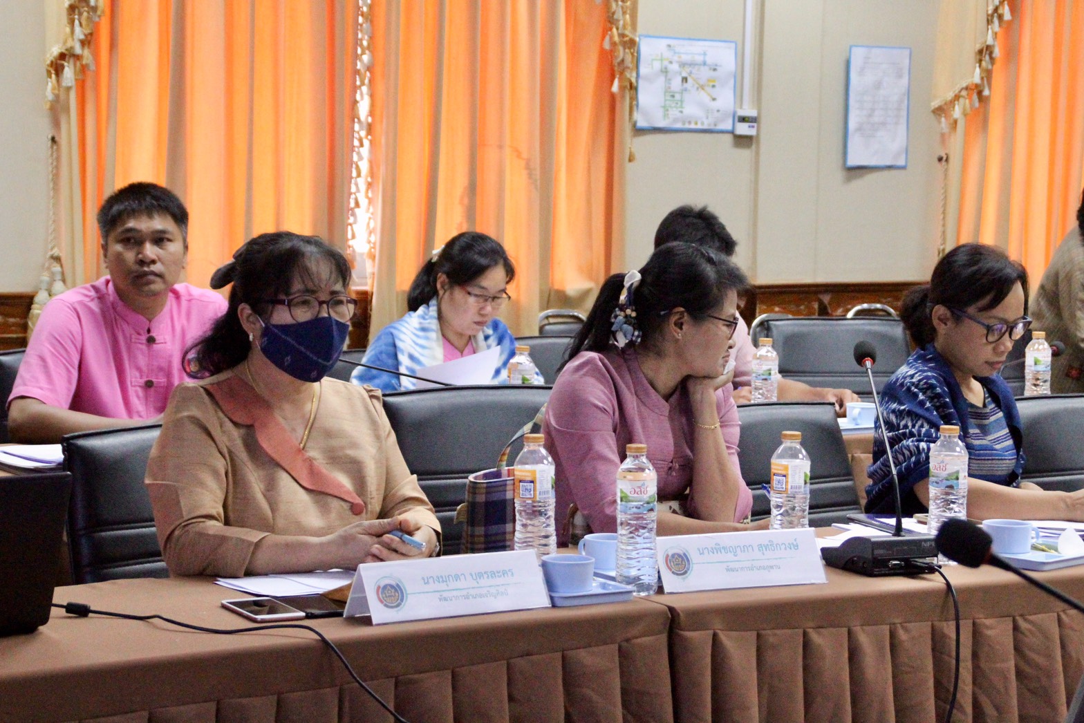พช.สกลนคร : ประชุมผู้บริหารและนักวิชาการพัฒนาชุมชน ประจำเดือนตุลาคม 2563