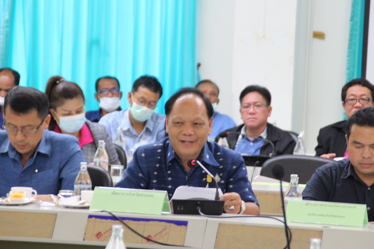 “พช.สกลนคร ร่วมประชุมผู้บริหารและปลัดองค์กรปกครองส่วนท้องถิ่นจังหวัดสกลนคร”