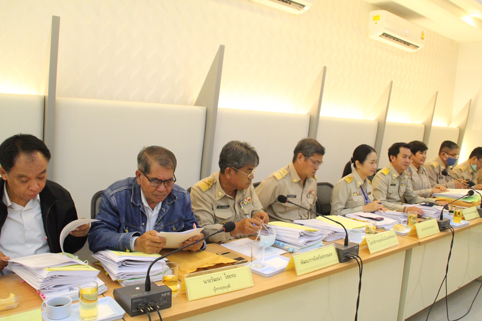 “พช.สกลนคร ร่วมประชุมคณะกรรมการพนักงานส่วนตำบลจังหวัดสกลนคร”