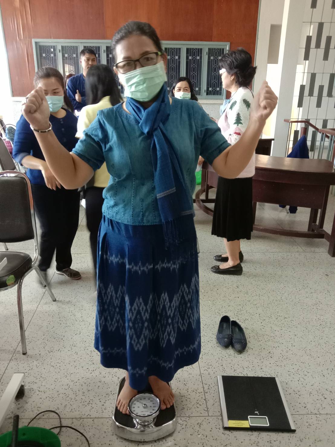 พช.สกลนคร จัดกิจกรรมตรวจสุขภาพประจำปี