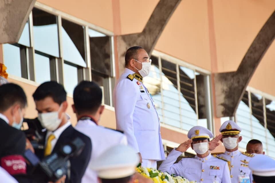 พช.สกลนคร ร่วมรับ-ส่ง พลเอกกัมปนาท รุดดิษฐ์ องคมนตรี ผู้แทนพระองค์ เดินทางปฏิบัติภารกิจพื้นที่จังหวัดสกลนคร
