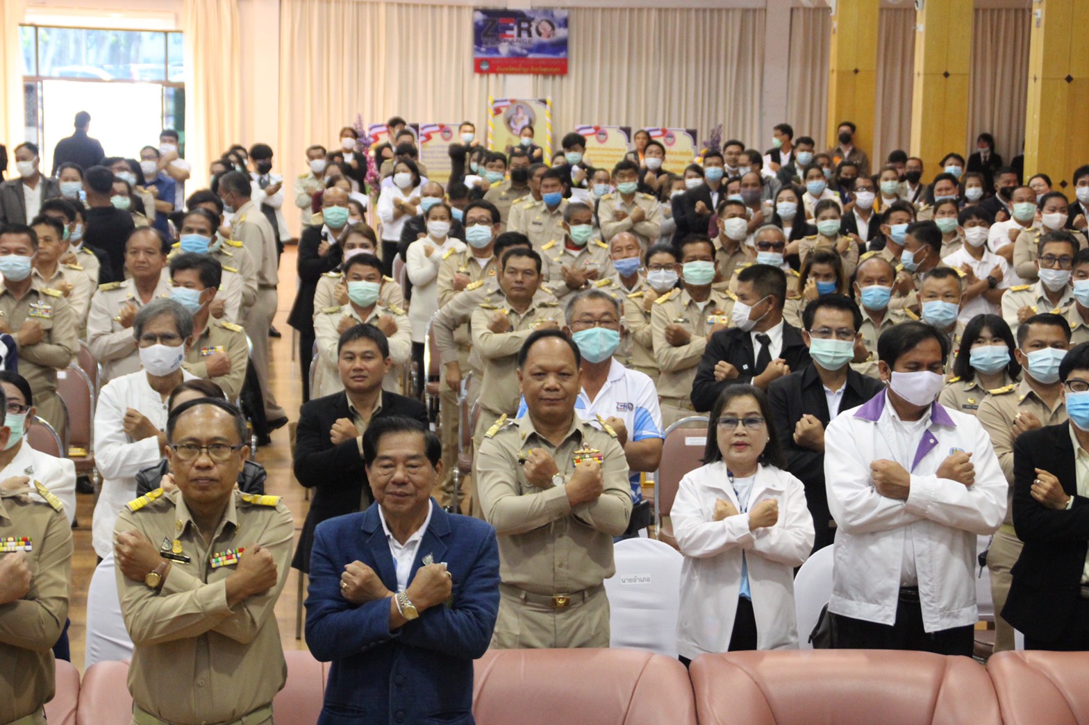 พช.สกลนคร ร่วมงานวันต่อต้านคอร์รัปชันสากล (ประเทศไทย) จังหวัดสกลนคร ภายใต้แนวคิด “Zero Tolerance คนไทยไม่ทนต่อการทุจริต”