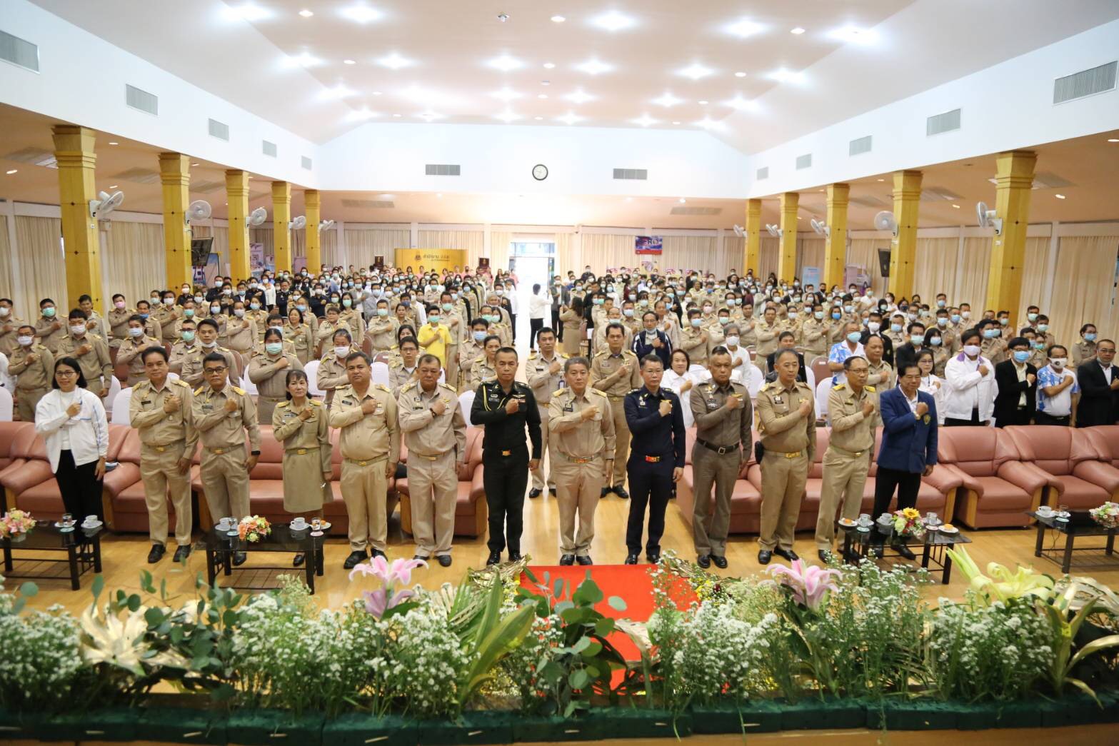 พช.สกลนคร ร่วมงานวันต่อต้านคอร์รัปชันสากล (ประเทศไทย) จังหวัดสกลนคร ภายใต้แนวคิด “Zero Tolerance คนไทยไม่ทนต่อการทุจริต”