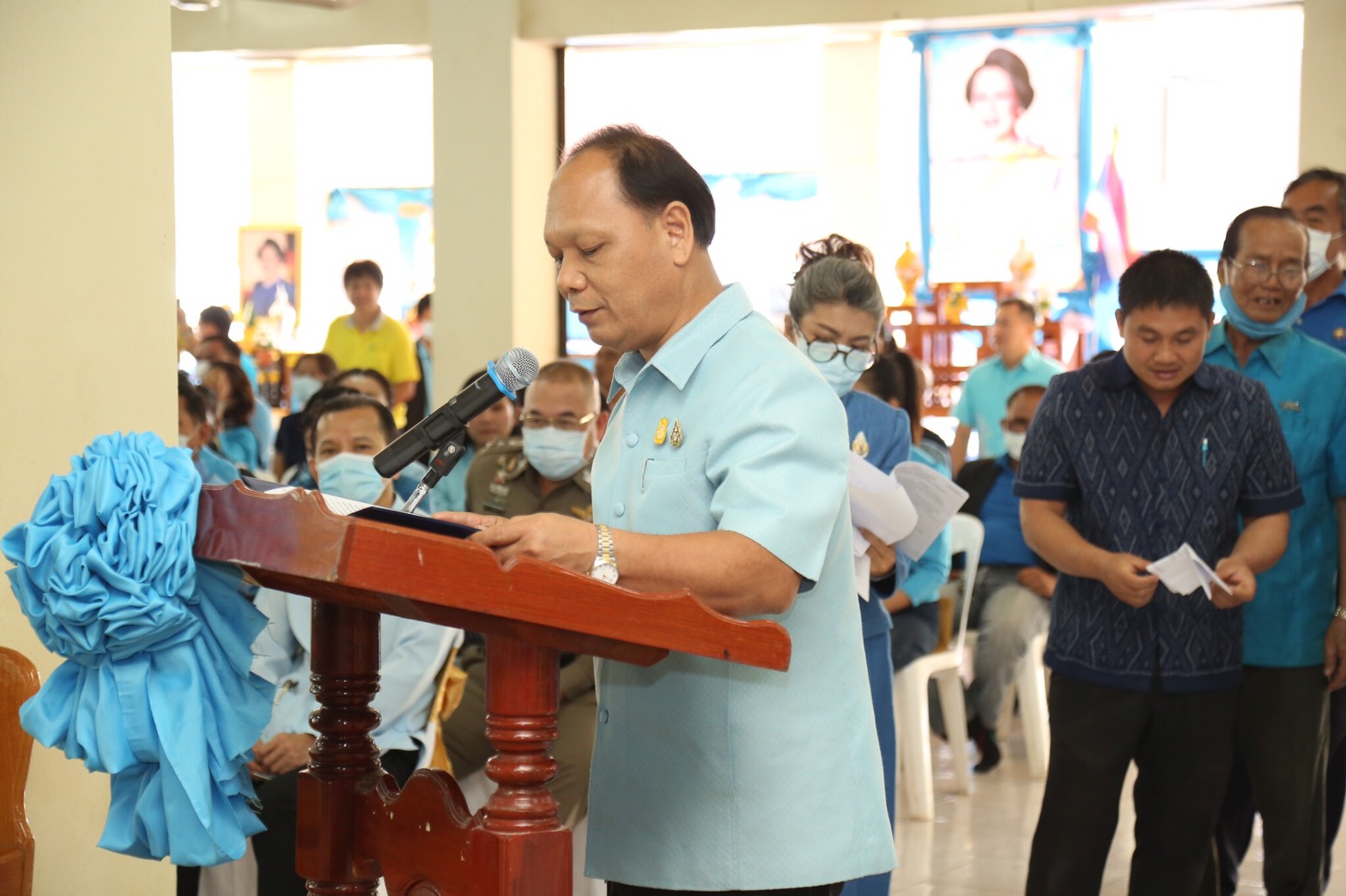 พช.สกลนคร จัดงานมหกรรมกองทุนแม่ของแผ่นดินและพิธีทอดผ้าป่าสมทบกองทุนแม่ของแผ่นดิน ปี 2563