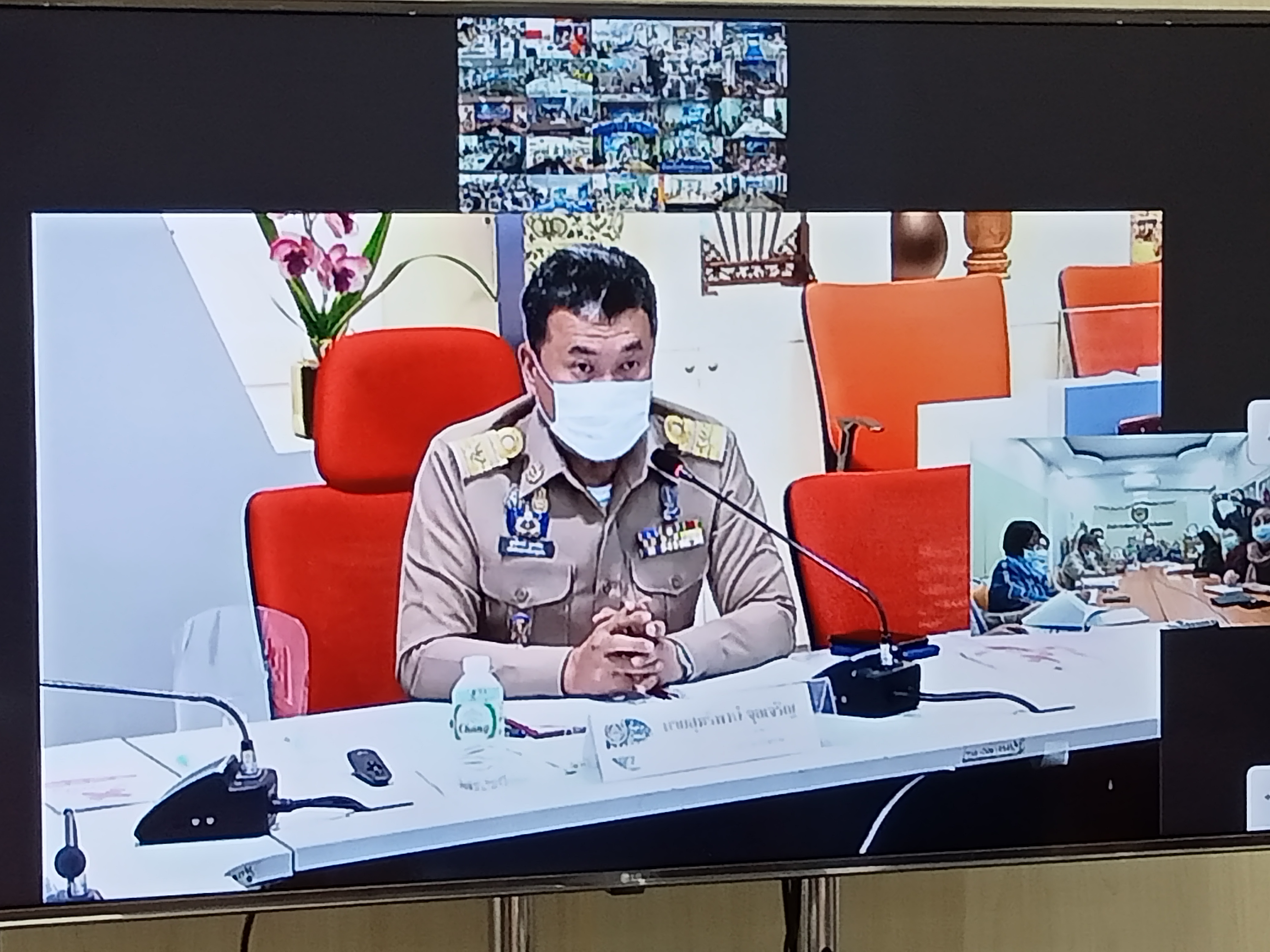 พช.สกลนคร ร่วมประชุมโครงการเพิ่มประสิทธิภาพบุคลากรด้านการเงิน การคลัง การบัญชี และพัสดุ ประจำปีงบประมาณ พ.ศ.2564 ผ่านระบบวิดิทัศน์ทางไกล (Video Conference) ระหว่างวันที่ 18 – 21 มกราคม 2564