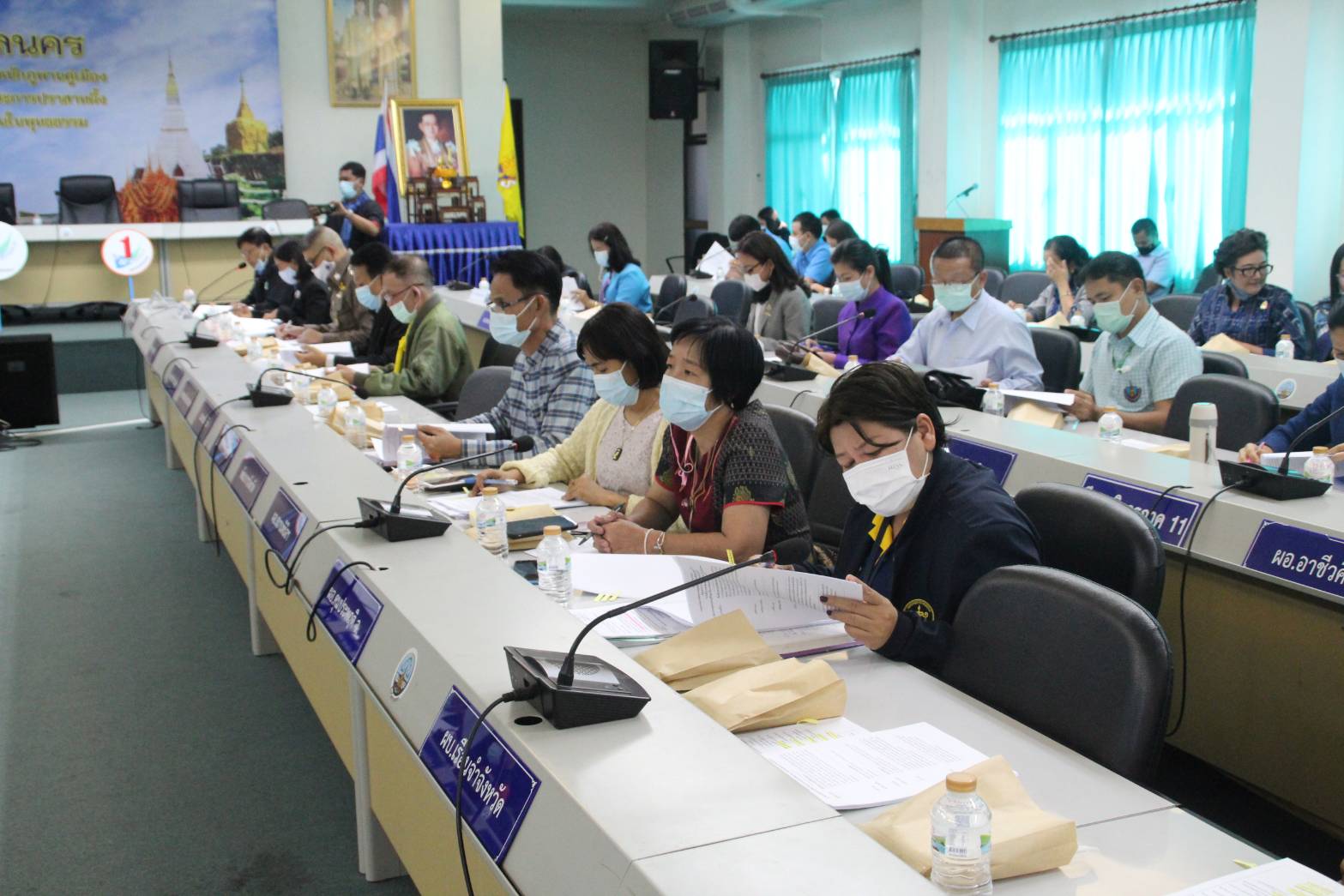 พช.สกลนคร ร่วมประชุมคณะกรรมการโครงการรณรงค์ป้องกันและแก้ไขปัญหายาเสพติดจังหวัดสกลนคร (TO BE NUMBER ONE)