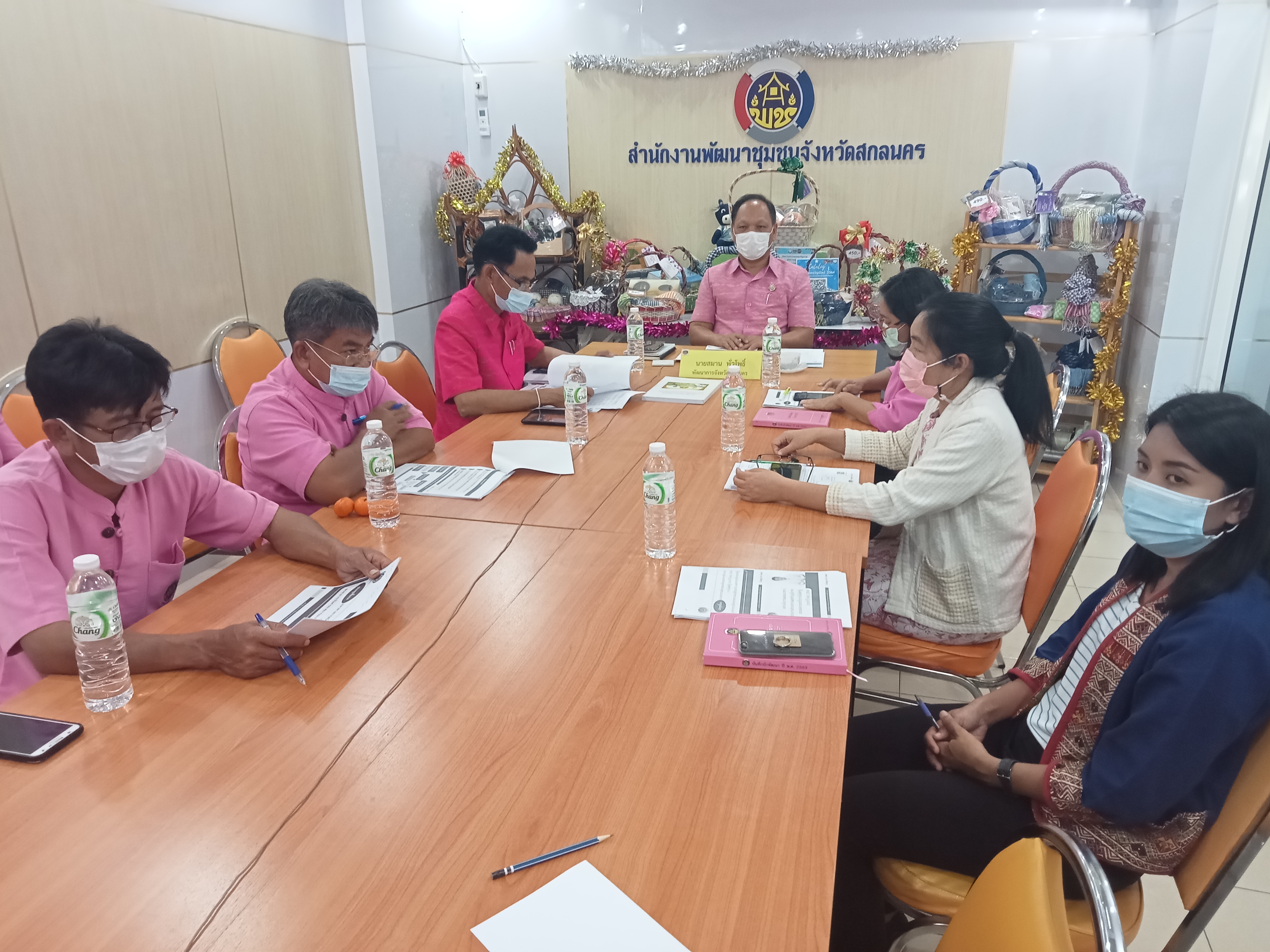 พช.สกลนคร ร่วมประชุมรับฟังการประชุมชี้แจงแนวทางการสมัครและหลักเกณฑ์การพิจารณารางวัลเลิศรัฐ ประจำปี พ.ศ. 2564