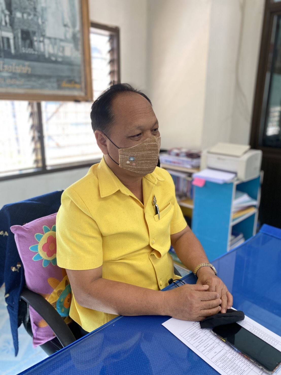 พจ.สกลนคร เยี่ยมและให้กำลังใจบุคลากร อำเภอภูพาน