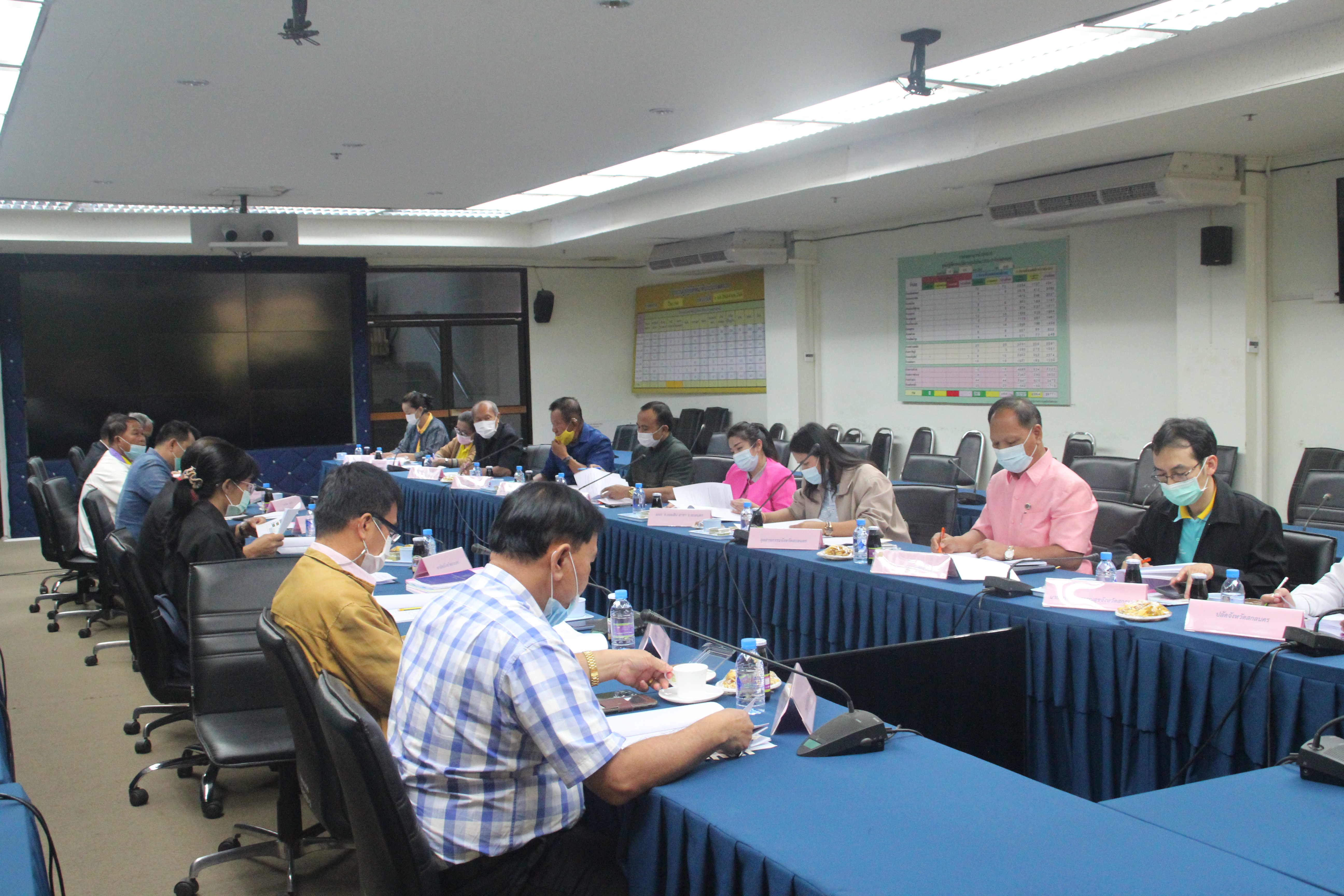 “พช. สกลนคร” ร่วมประชุมคณะกรรมการส่งเสริมวิสาหกิจชุมชนจังหวัดสกลนคร