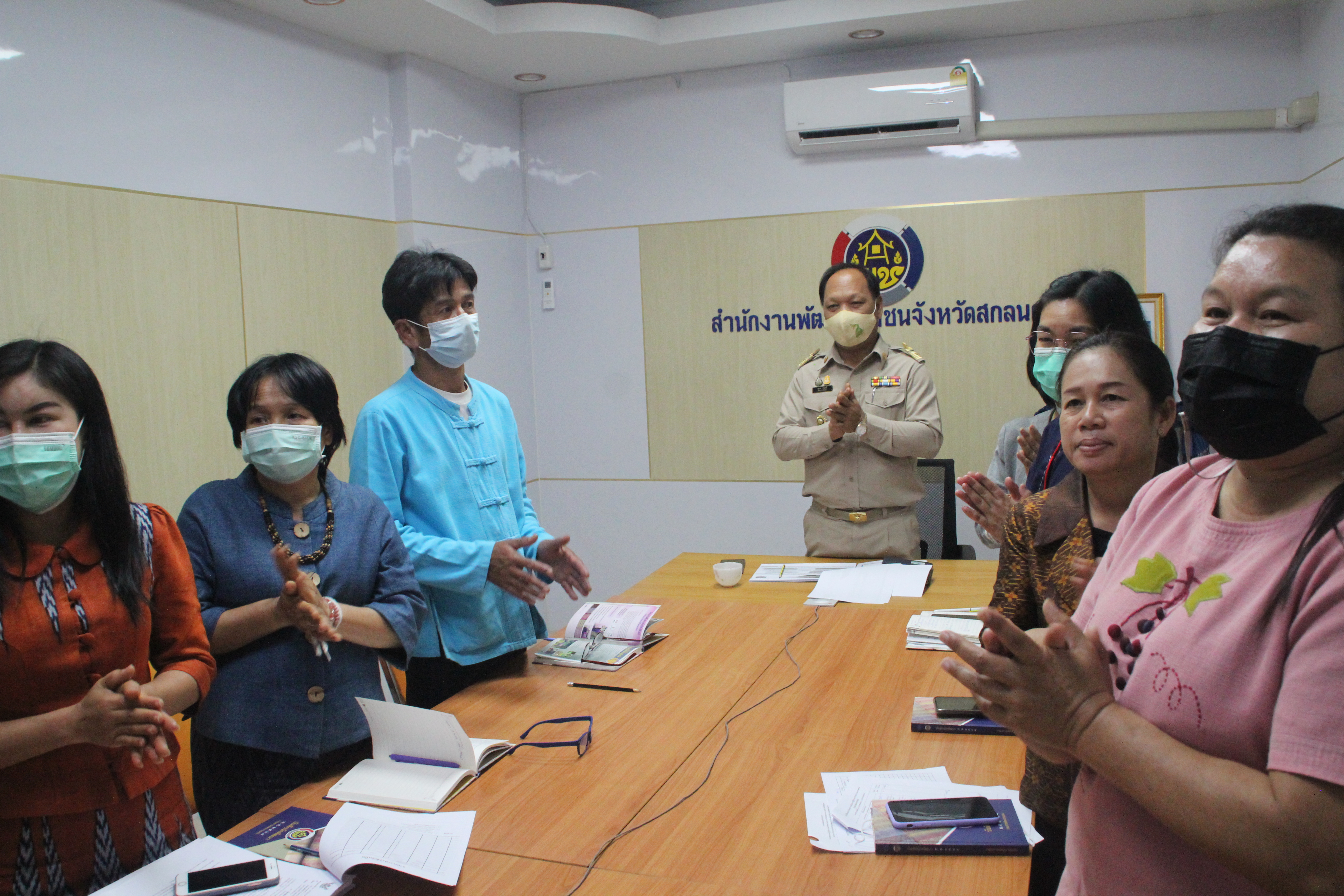 พช.สกลนคร ร่วมการประชุมกรมการพัฒนาชุมชน ครั้งที่ 2/2564