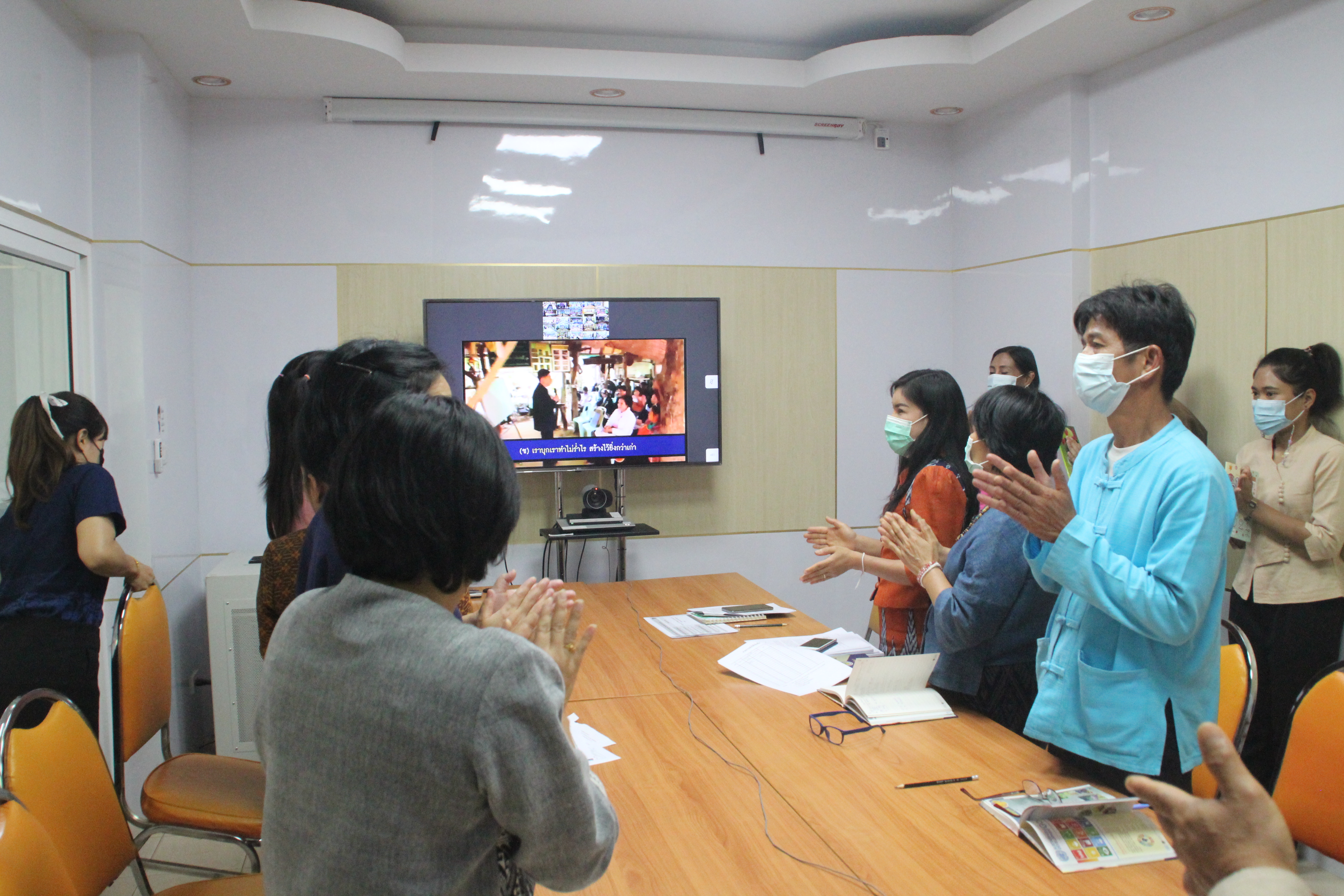 พช.สกลนคร ร่วมการประชุมกรมการพัฒนาชุมชน ครั้งที่ 2/2564