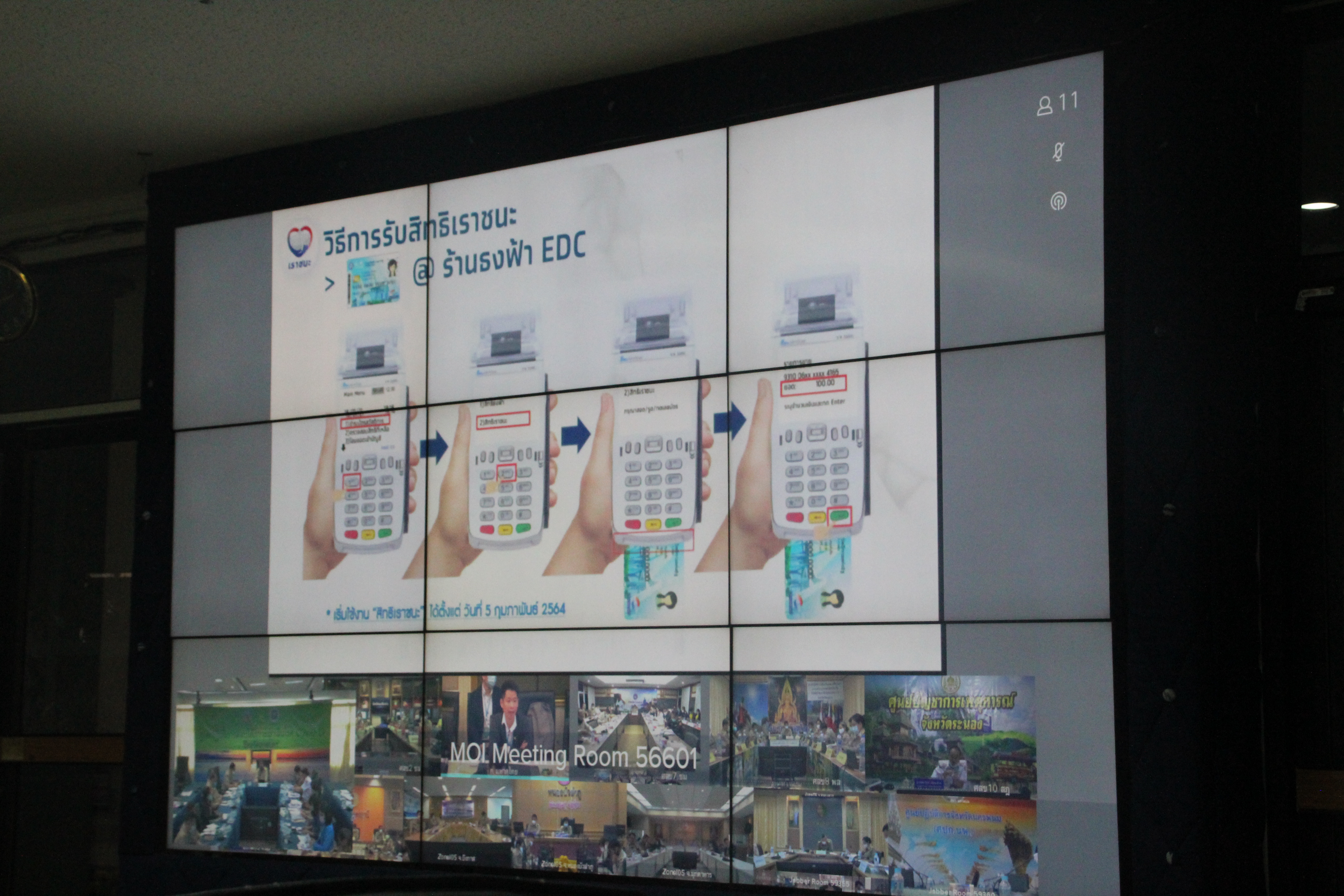 พช.สกลนคร ร่วมประชุมชี้แจงรายละเอียดโครงการ “เราชนะ” ผ่านระบบวีดิทัศน์ทางไกล (VCS)