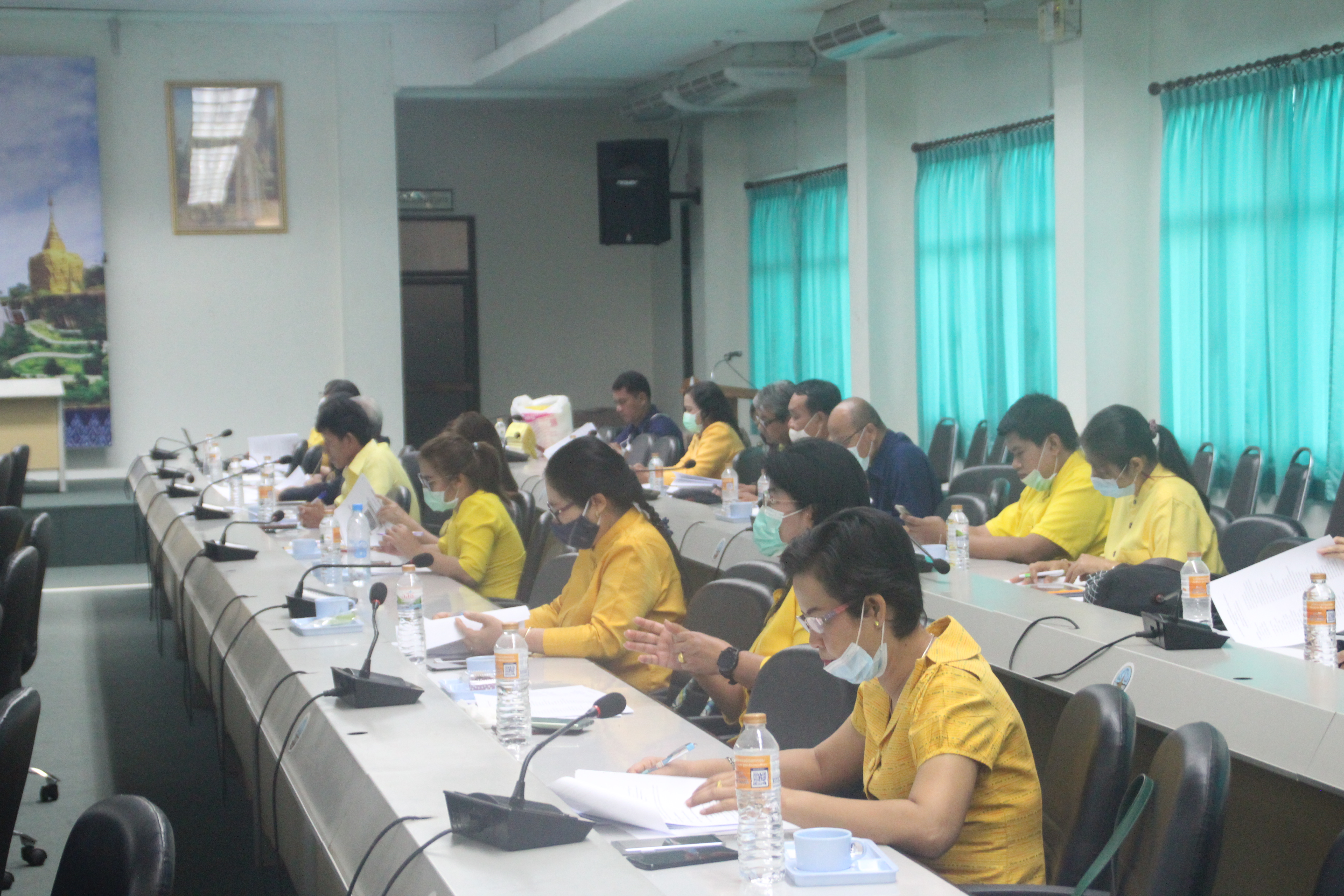 จังหวัดสกลนคร ประชุมคณะกรรมการประสานและขับเคลื่อนนโยบายสานพลังประชารัฐประจำจังหวัดสกลนคร