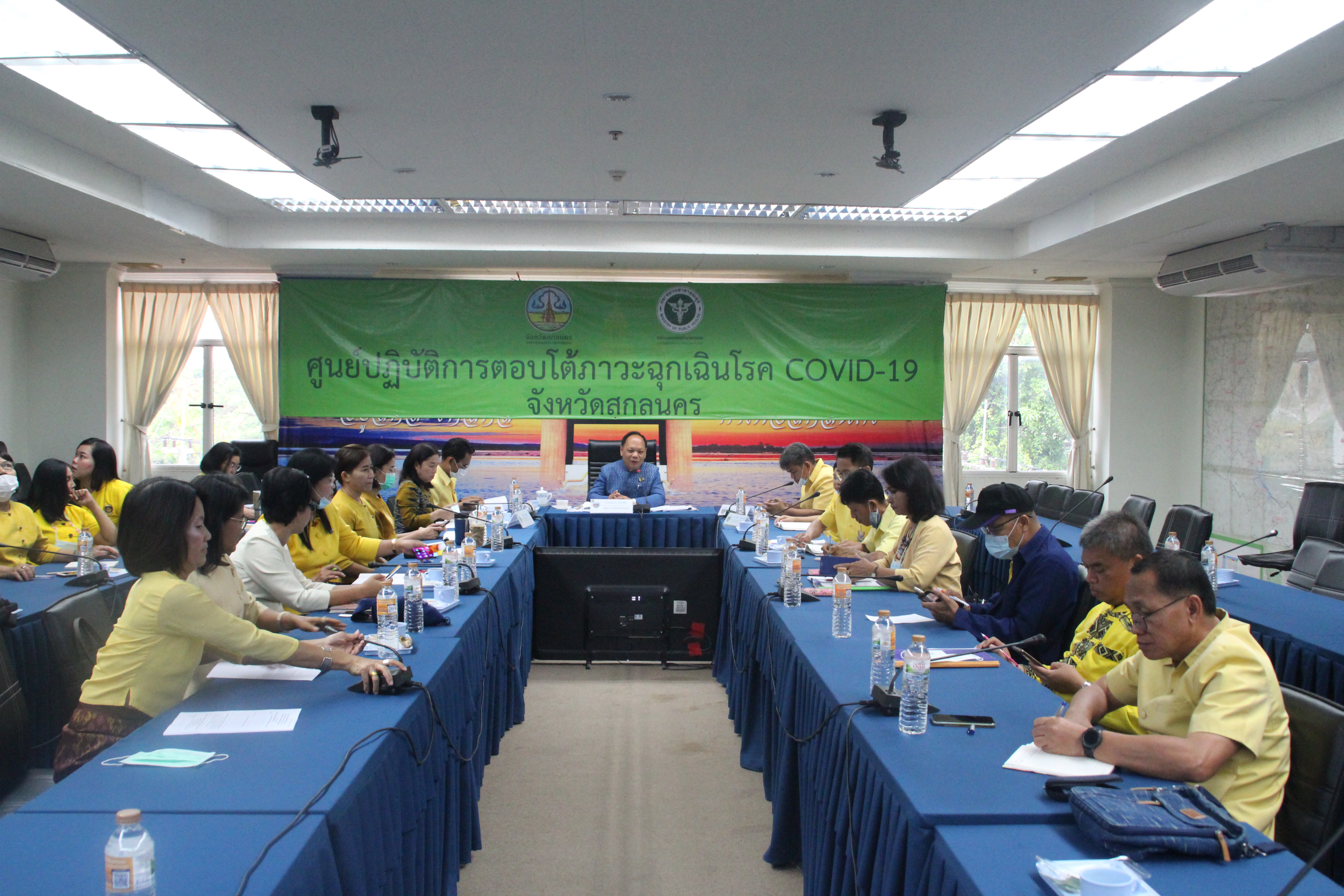 พช.สกลนคร ร่วมการประชุมกรมการพัฒนาชุมชน ครั้งที่ 3/2564