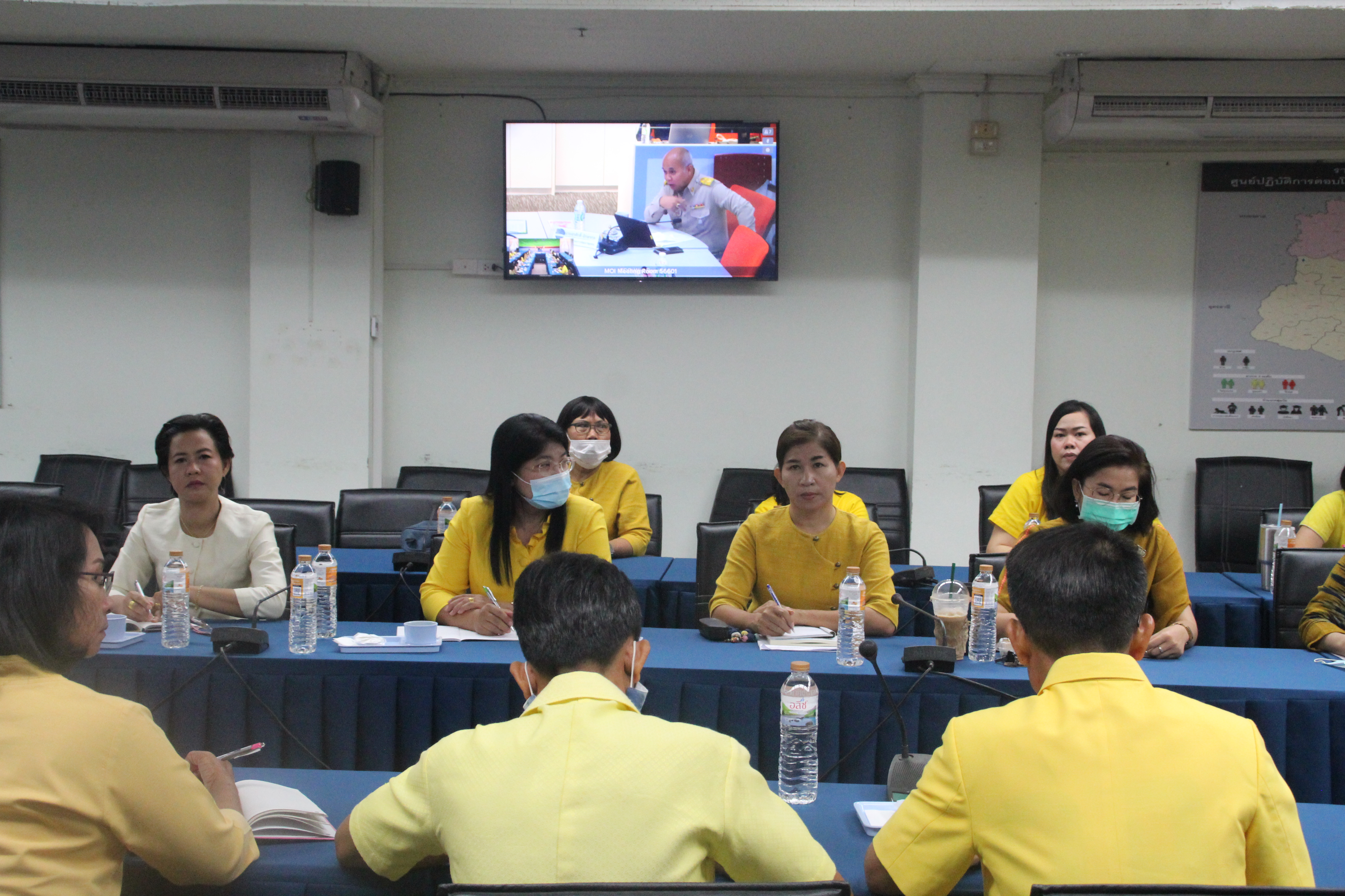 พช.สกลนคร ร่วมการประชุมกรมการพัฒนาชุมชน ครั้งที่ 3/2564