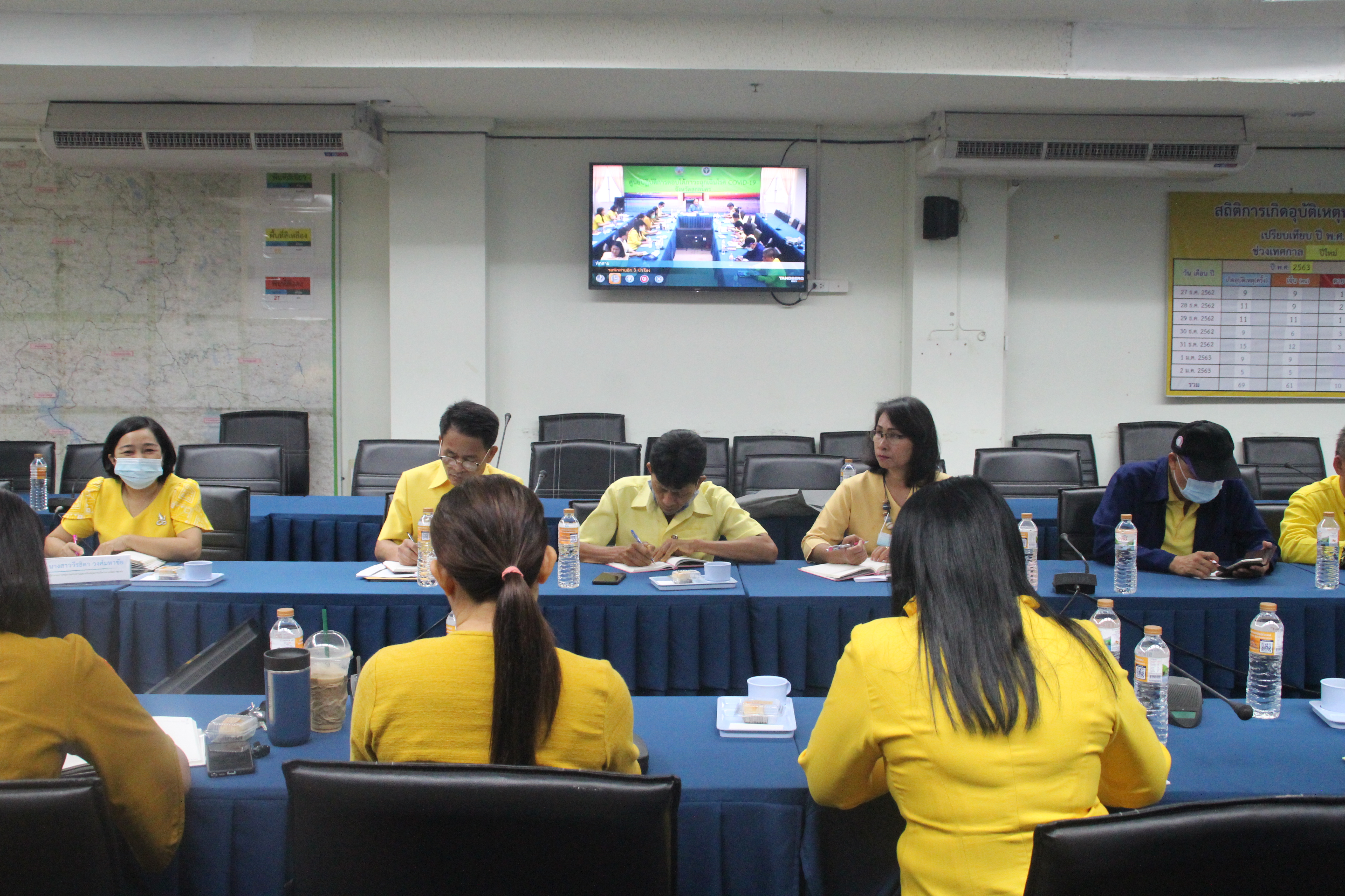 พช.สกลนคร ร่วมการประชุมกรมการพัฒนาชุมชน ครั้งที่ 3/2564