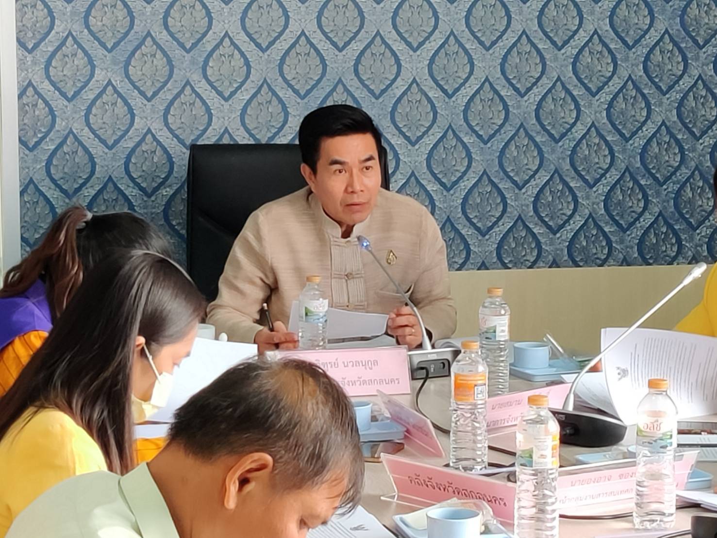 พช.สกลนคร ประชุมคณะอนุกรรมการบริหารกองทุนพัฒนาบทบาทสตรีจังหวัดสกลนคร ครั้งที่ 3/2564
