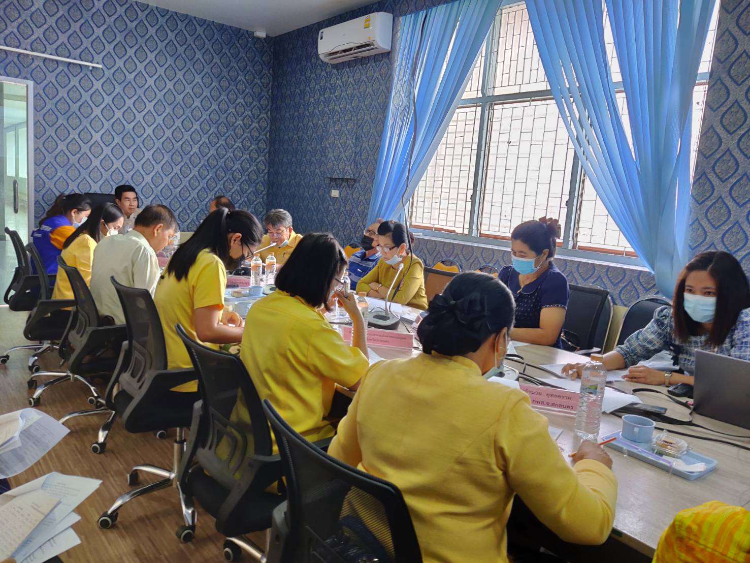 พช.สกลนคร ประชุมคณะอนุกรรมการบริหารกองทุนพัฒนาบทบาทสตรีจังหวัดสกลนคร ครั้งที่ 3/2564