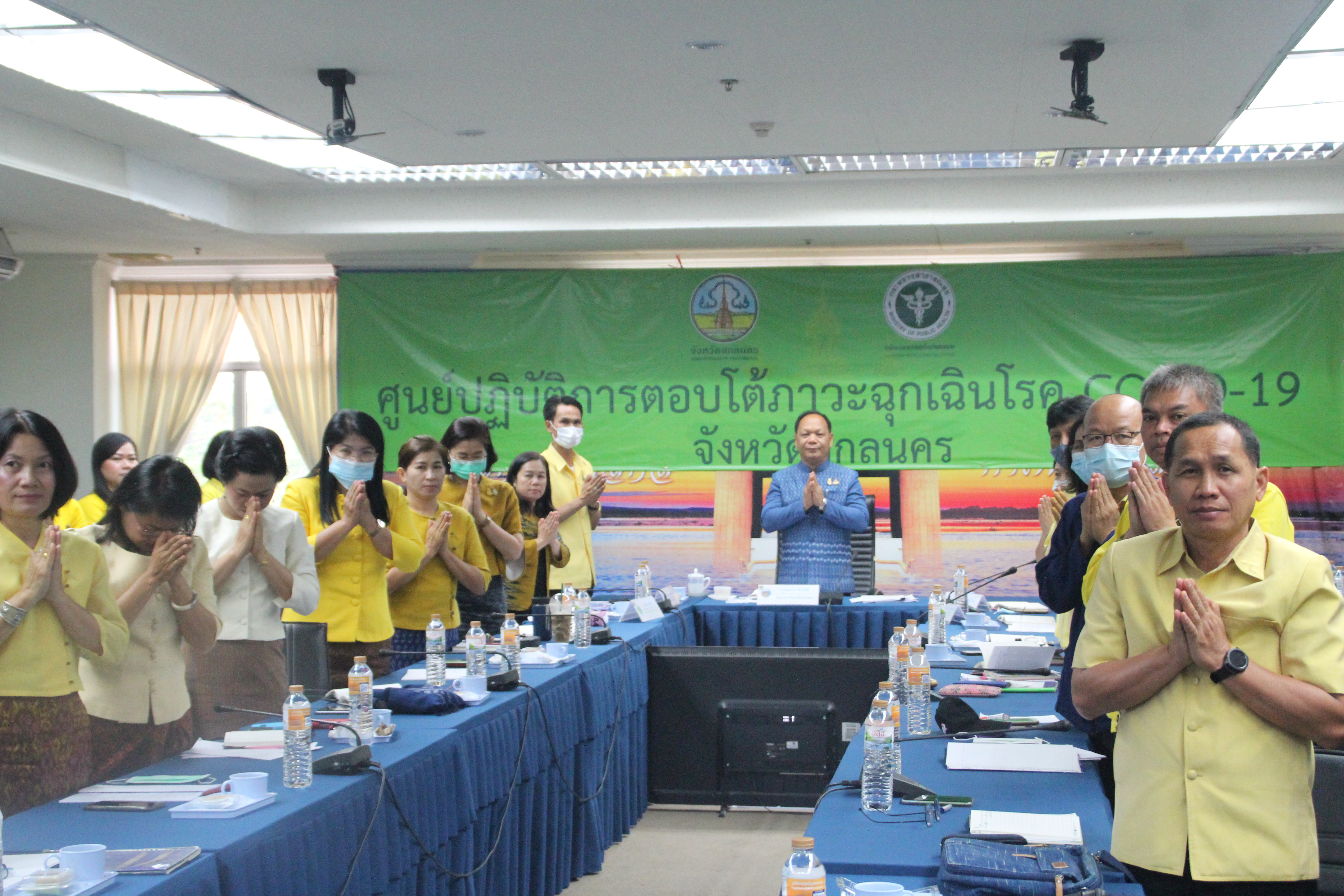 พช.สกลนคร ร่วมการประชุมกรมการพัฒนาชุมชน ครั้งที่ 3/2564