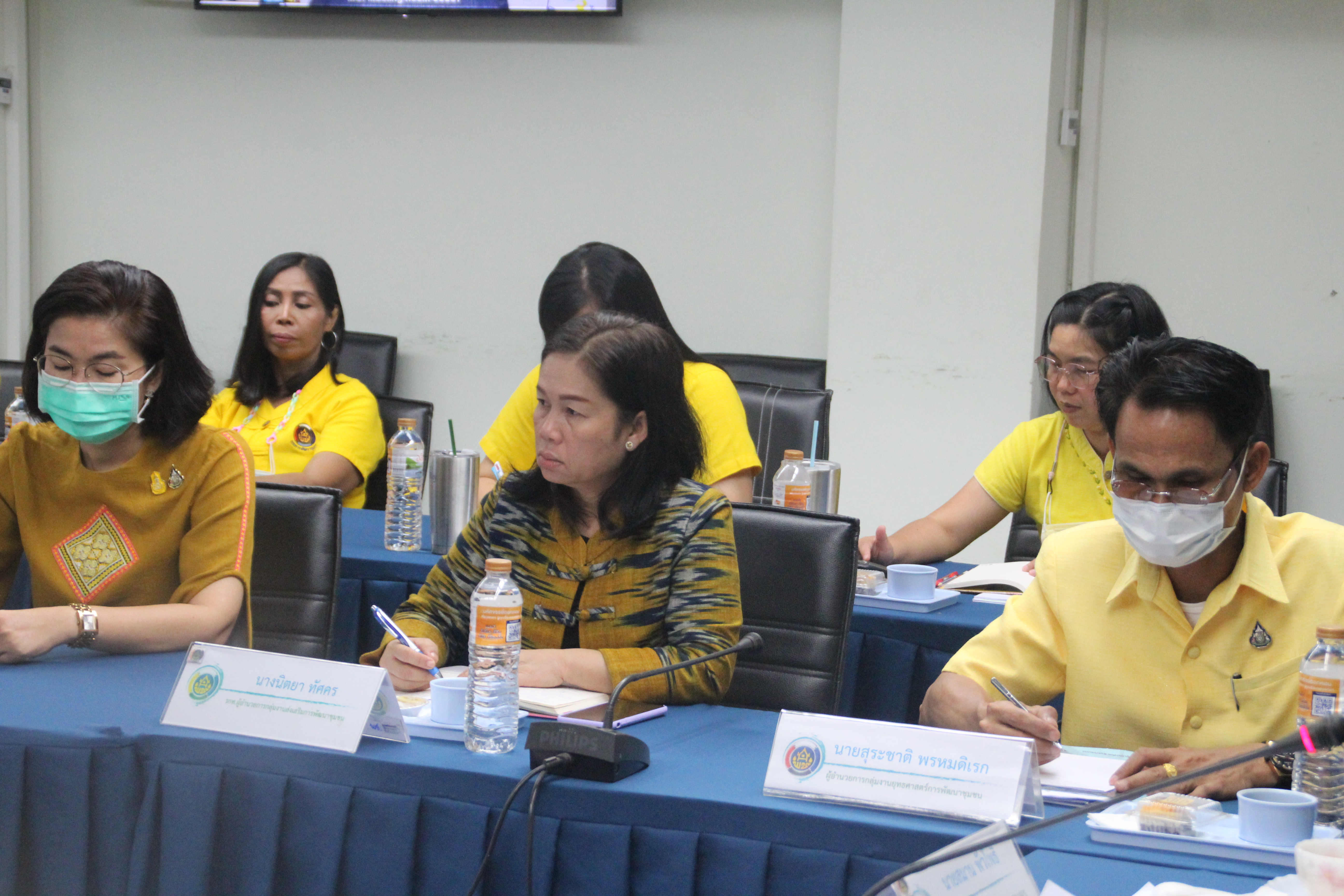 พช.สกลนคร ร่วมการประชุมกรมการพัฒนาชุมชน ครั้งที่ 3/2564