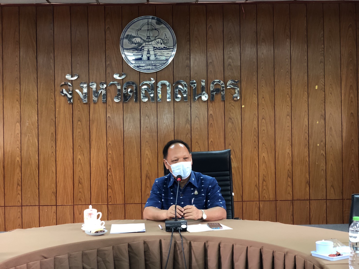 สำนักงานพัฒนาชุมชนจังหวัดสกลนคร จัดประชุม ชี้แจงการจัดทำโครงการพัฒนาและเสริมสร้าง ความเข้มแข็งของเศรษฐกิจฐานราก