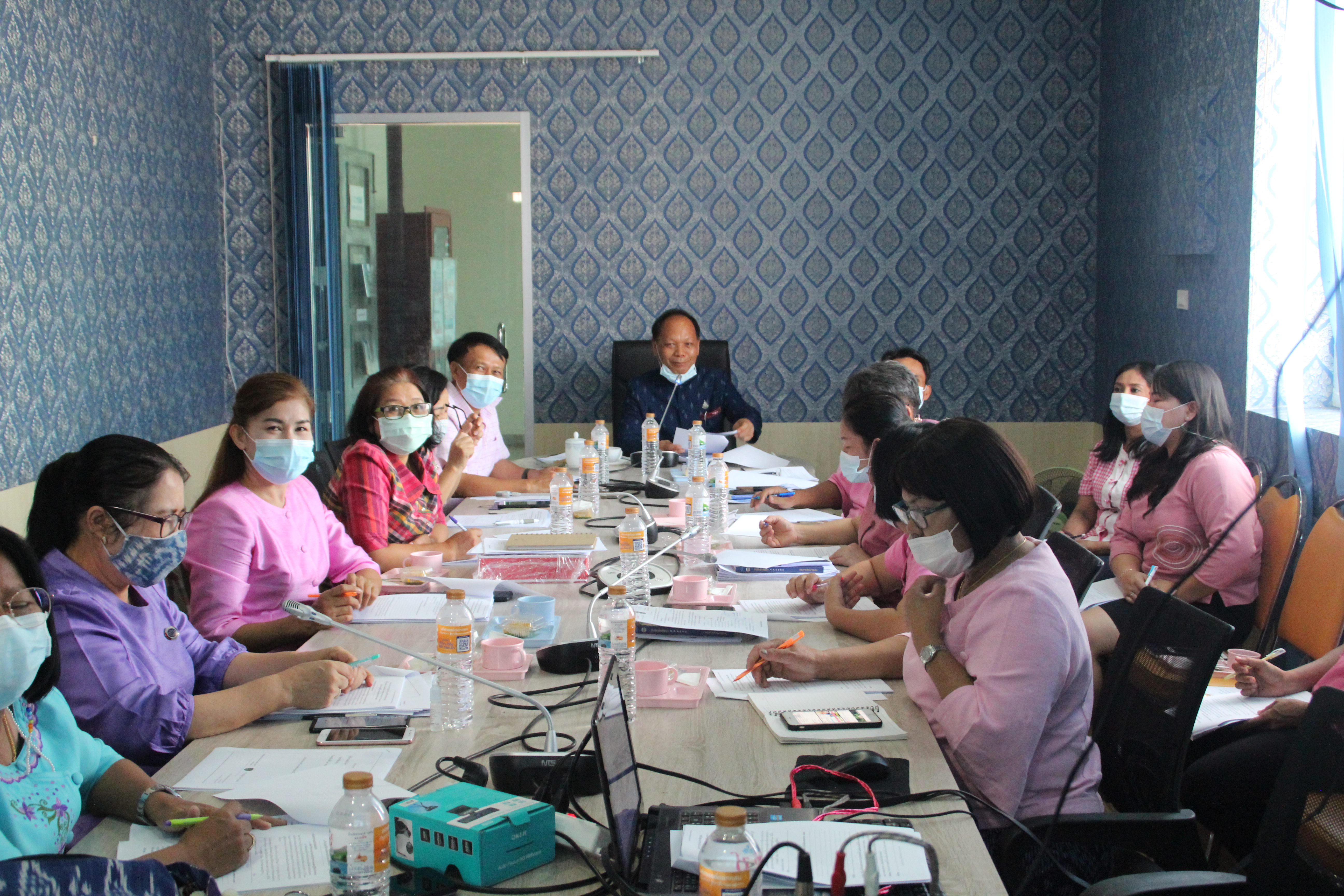 พช.สกลนคร สู้ภัย COVID-19 ด้วยการประชุมผู้บริหารครั้งที่ 5/2564 ผ่านระบบ Session call