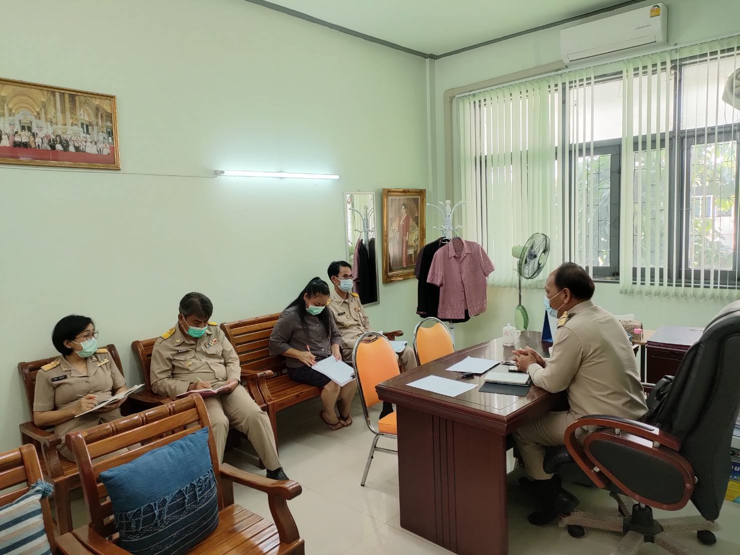 พช.สกลนคร ประชุม Morning Brief