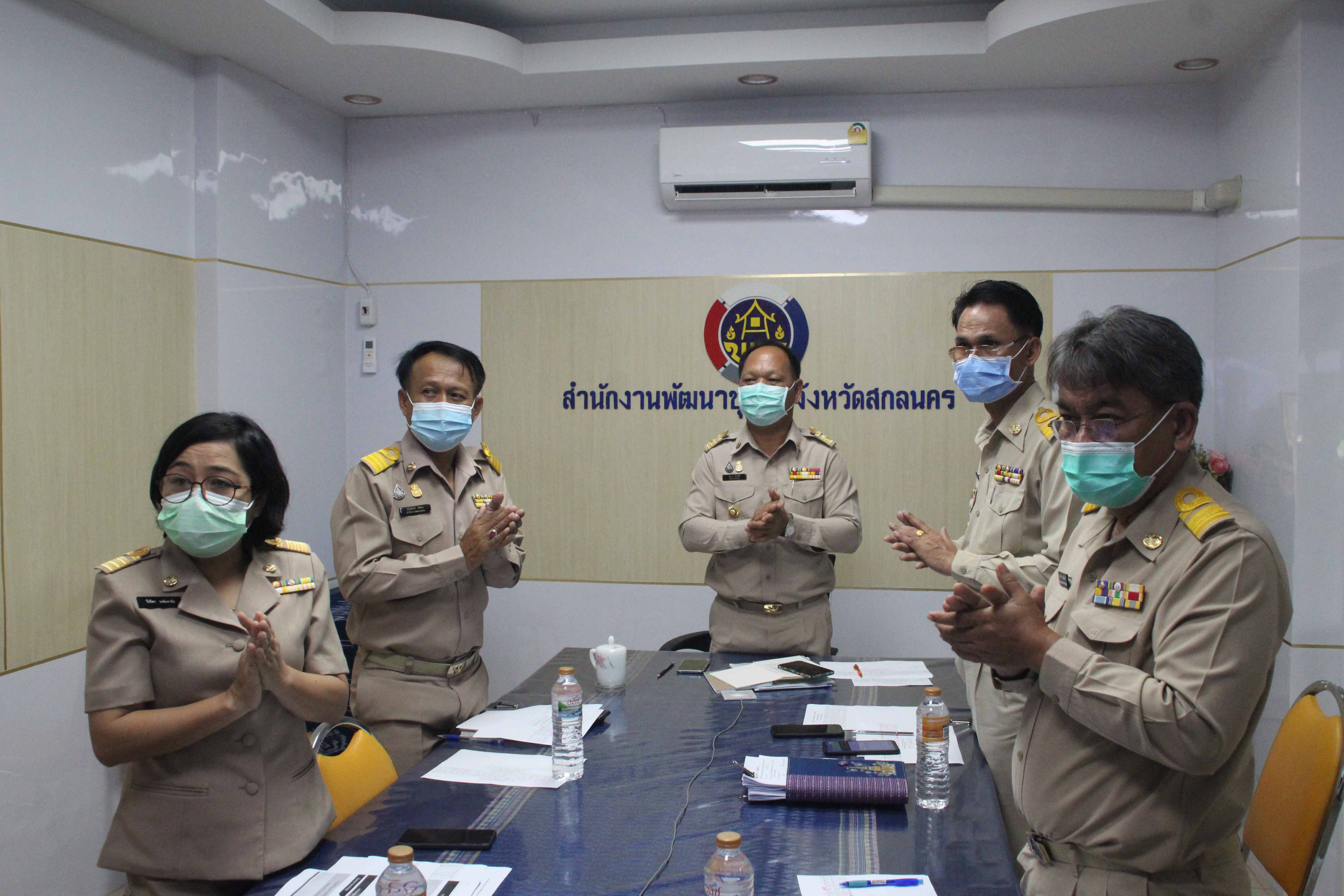 พช.สกลนคร ร่วมการประชุมกรมการพัฒนาชุมชน ครั้งที่ 6/2564