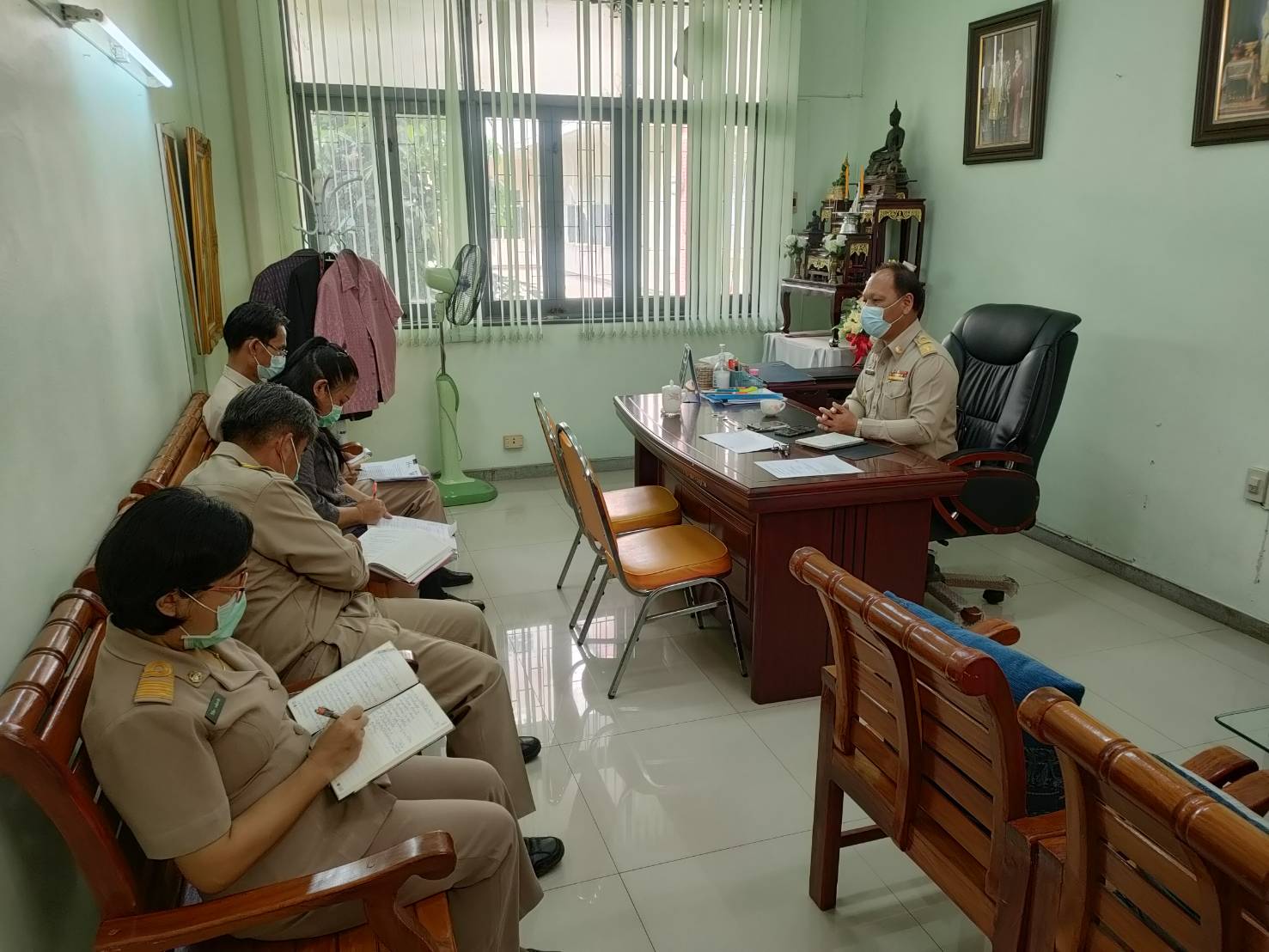 พช.สกลนคร ประชุม Morning Brief