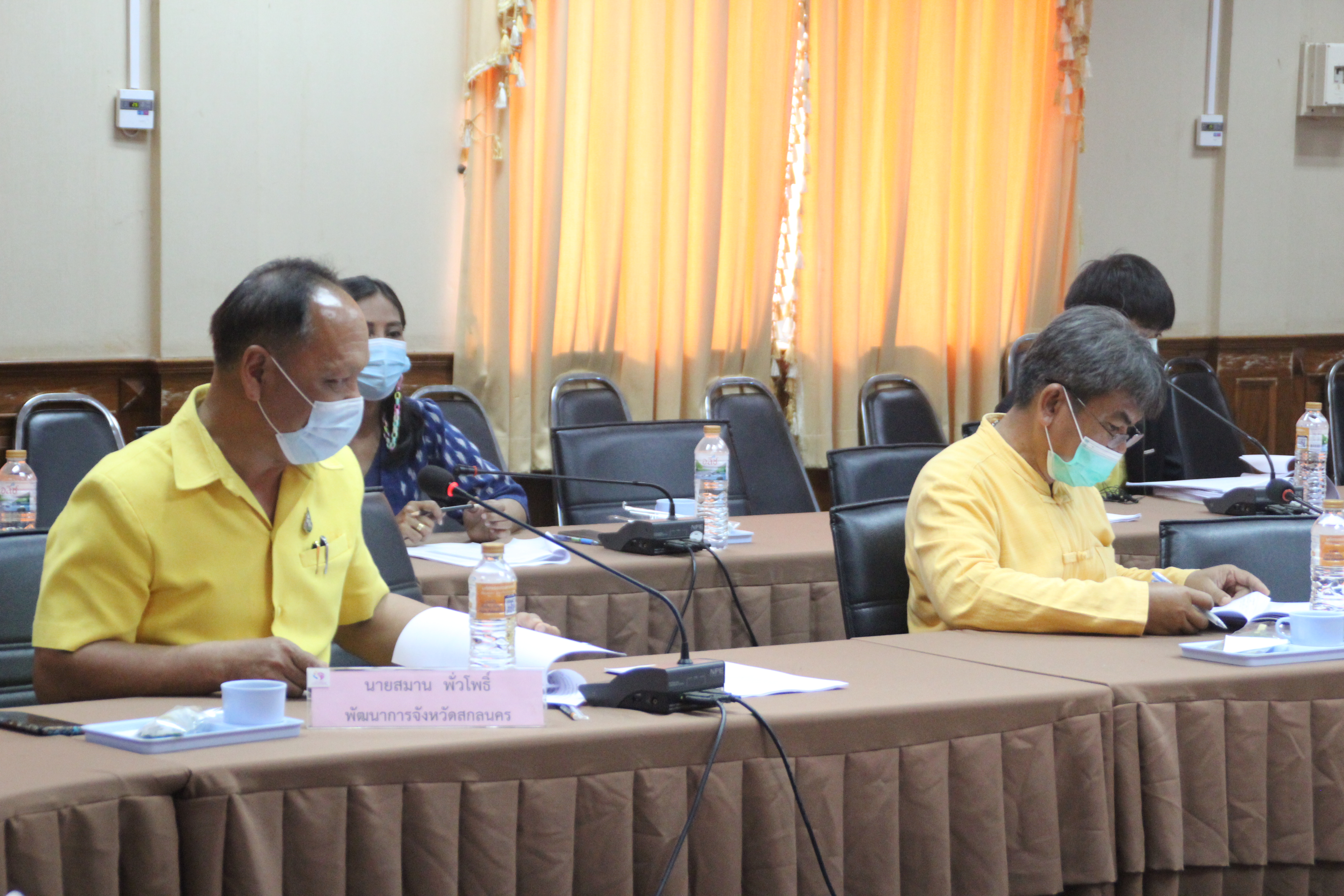 จังหวัดสกลนคร ประชุมคณะอนุกรรมการกองทุนพัฒนาบทบาทสตรีระดับจังหวัด ครังที่ 5/2564