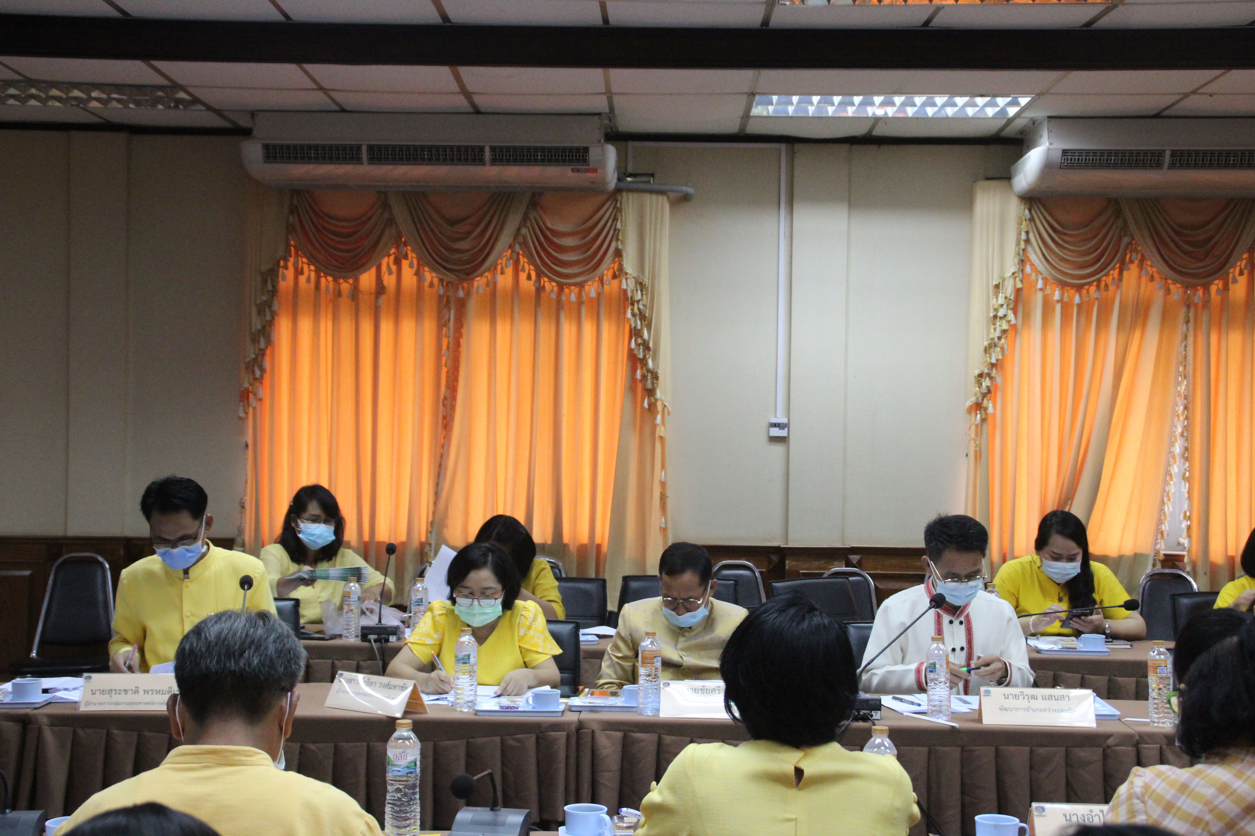 พช.สกลนคร ประชุมผู้บริหารและนักวิชาการพัฒนาชุมชน ครั้งที่ 6/2564