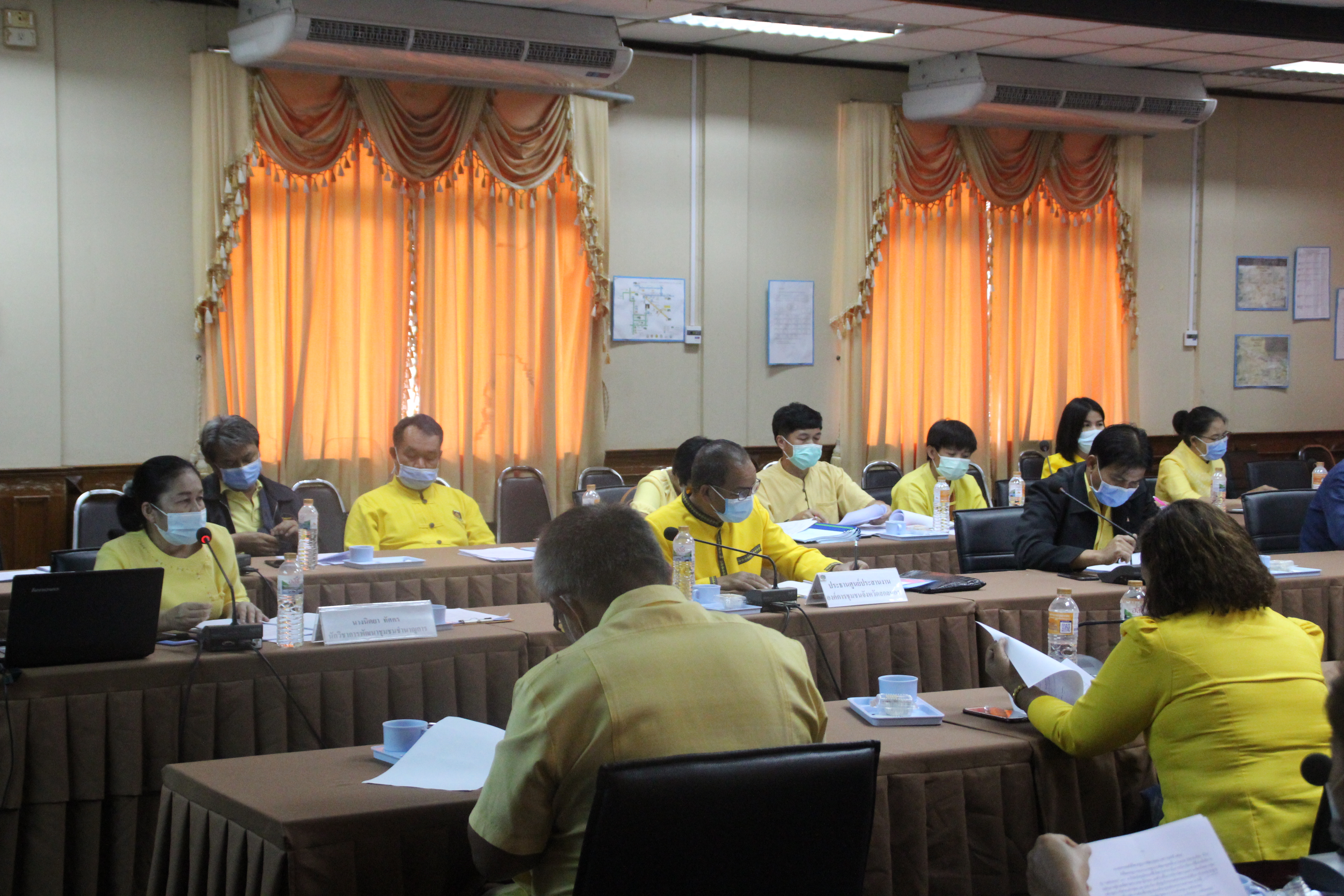พช.สกลนคร ประเมินมาตรฐานการพัฒนาชุมชน (มชช.) ครั้งที่ 1/2564