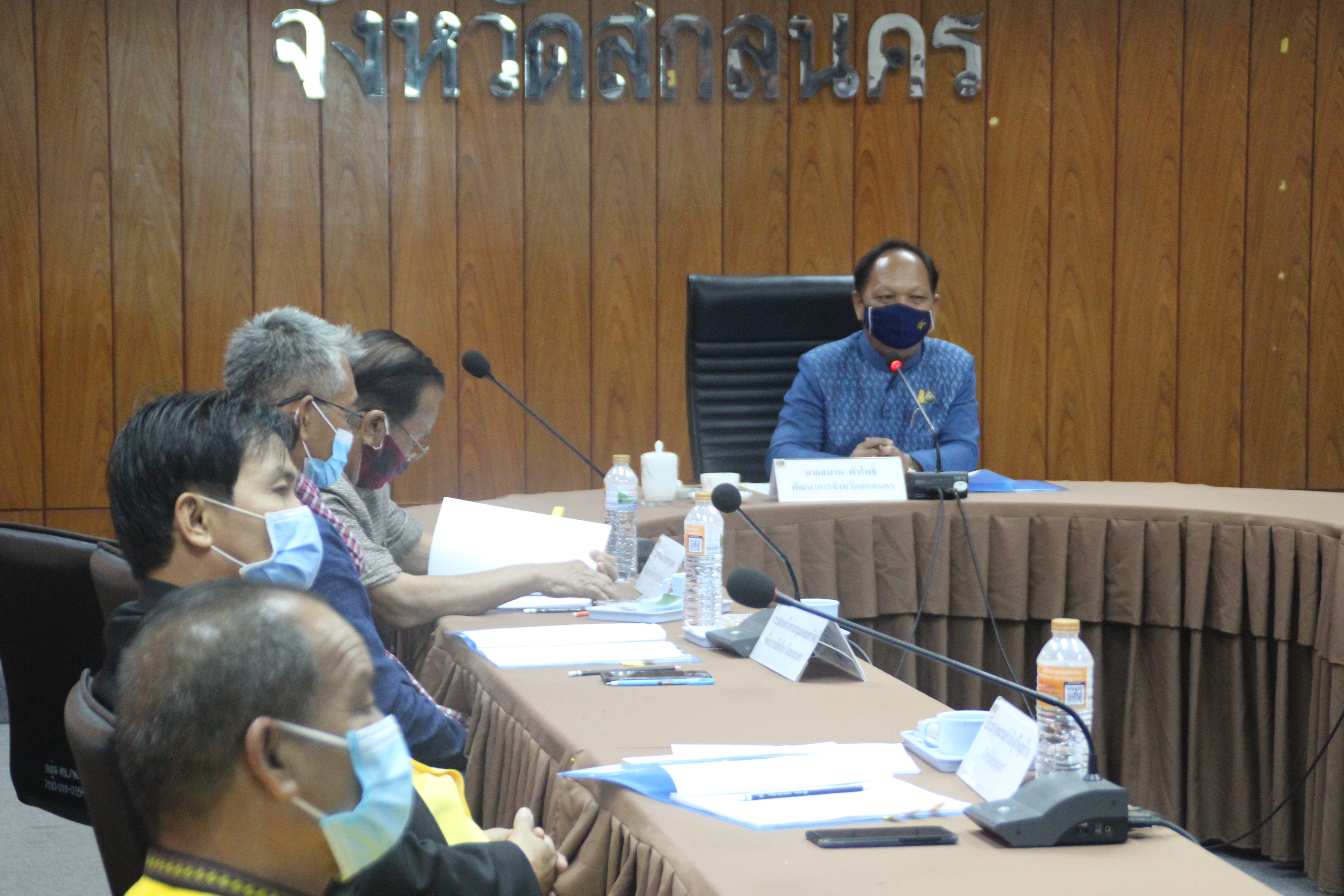 พช.สกลนคร ประเมินมาตรฐานการพัฒนาชุมชน (มชช.) ครั้งที่ 1/2564