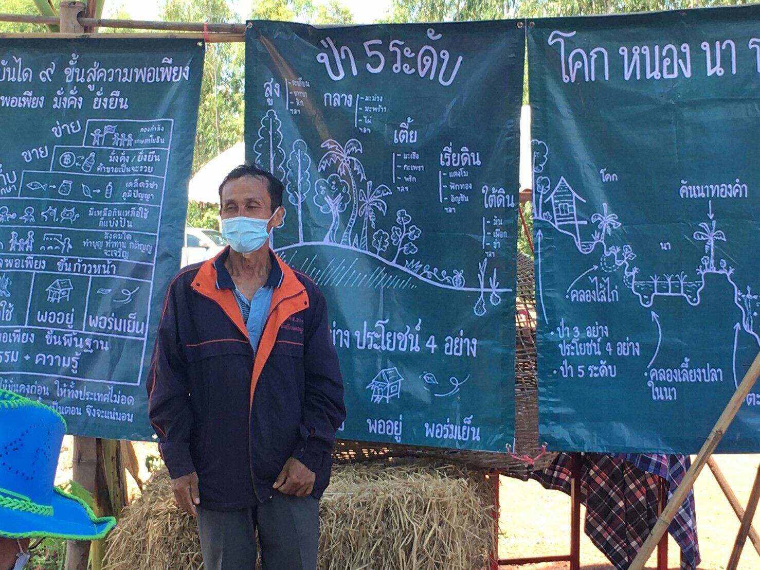 พช.โพนนาแก้ว เอามื้อสามัคคี “โคก หนอง นา พช.” นายสมพงษ์ กล่อมใจ