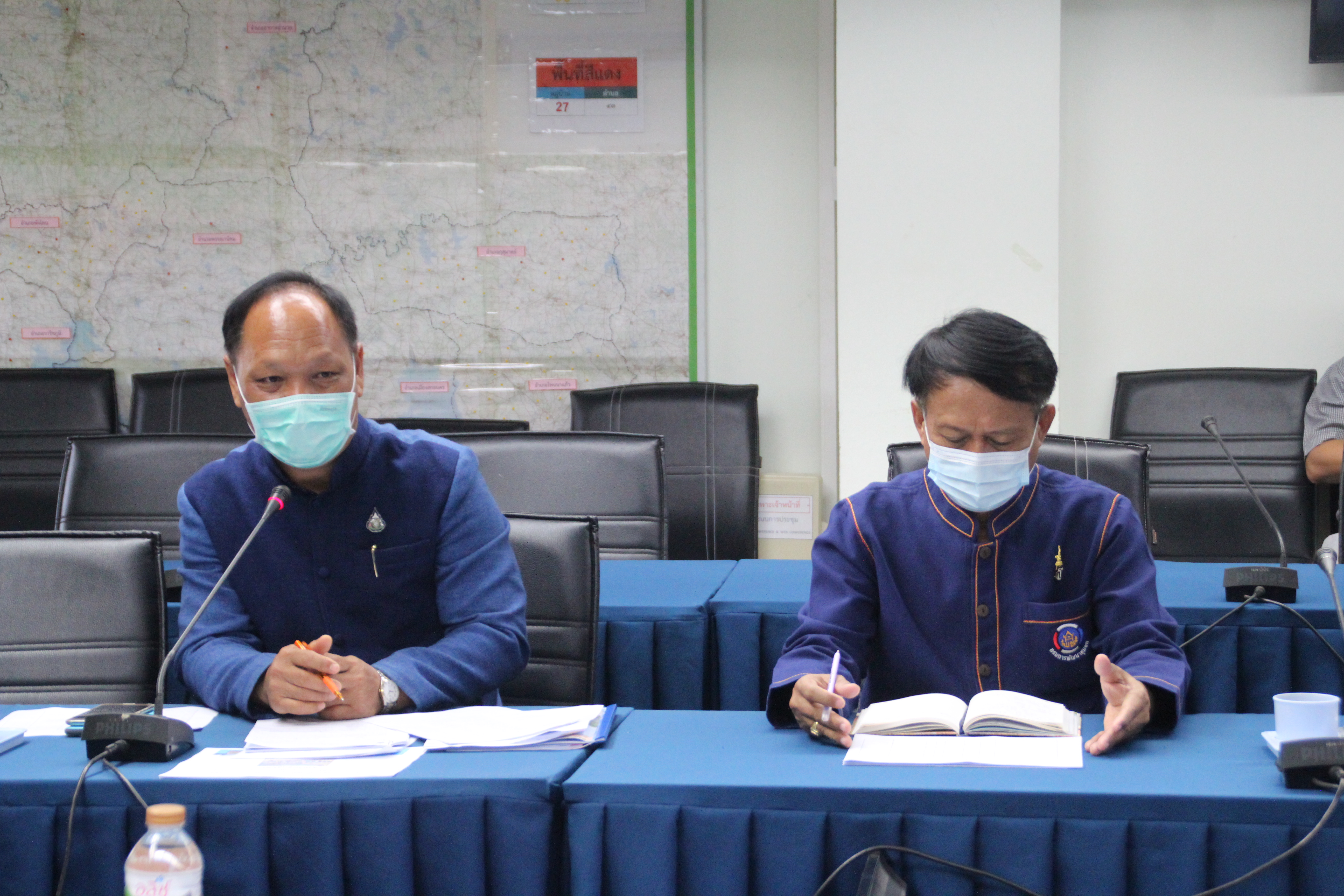 ก.ธ.จ.สกลนคร ติดตามการใช้จ่ายงบประมาณสำนักงานพัฒนาชุมชนจังหวัดสกลนคร