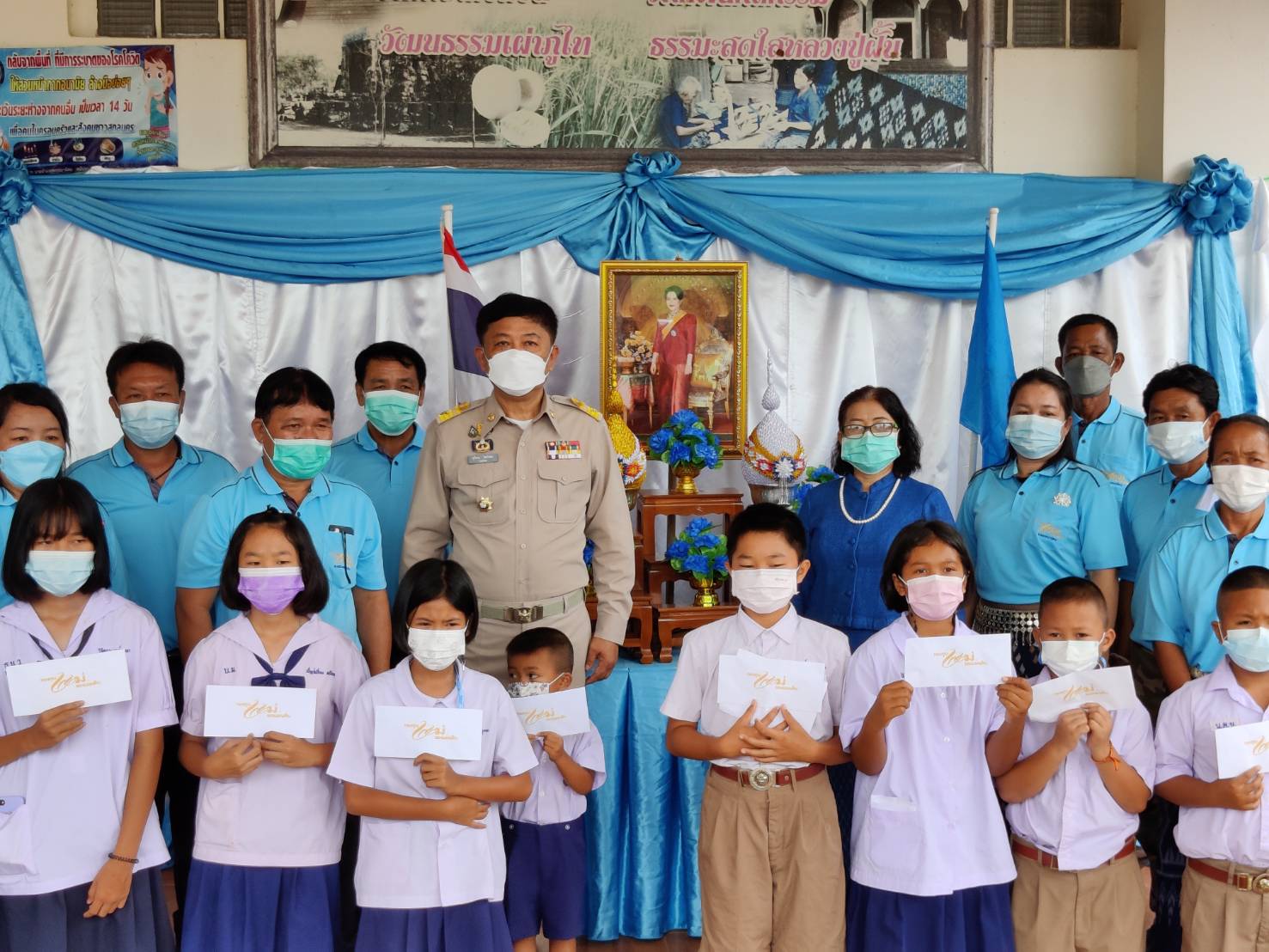 พช.พรรณานิคม : จัดกิจกรรมเฉลิมพระเกียรติเนื่องในวันเฉลิมพระชนมพรรษาสมเด็จพระนางเจ้าสิริกิติ์ พระบรมราชินีนาถ พระบรมราชชนนีพันปีหลวง 12 สิงหาคม 2564