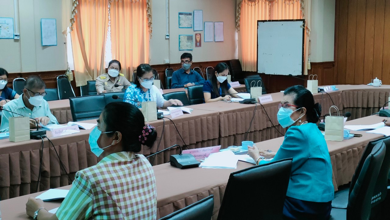 จังหวัดสกลนคร ประชุมคณะอนุกรรมการกองทุนพัฒนาบทบาทสตรีระดับจังหวัด ครังที่ 7/2564