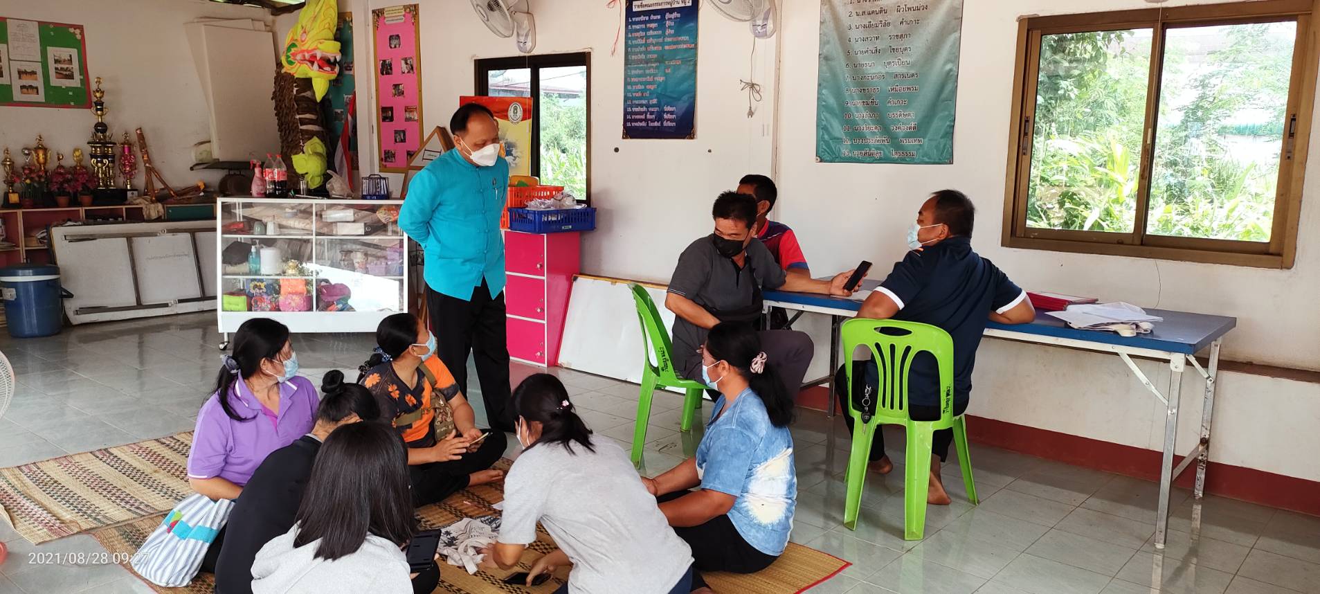 พจ.สกลนคร ลงพื้นที่ติดตามและให้กำลังใจอาสาสมัครจัดเก็บข้อมูล จปฐ.