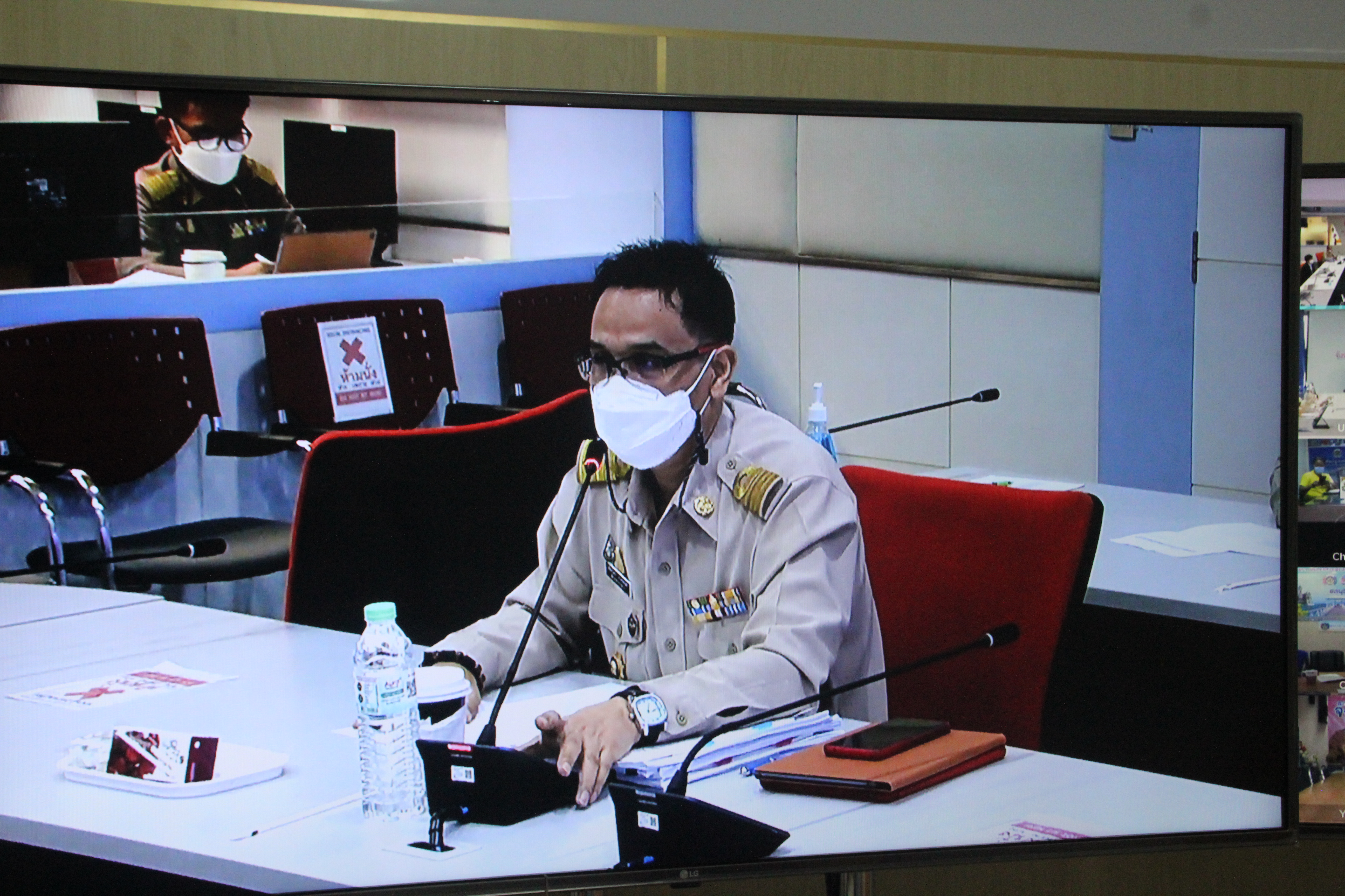 พช.สกลนคร ร่วมประชุมเตรียมความพร้อมการบริหารการจัดเก็บข้อมูล จปฐ. และ ข้อมูล กชช. 2ค. ผ่านระบบ Video Conference